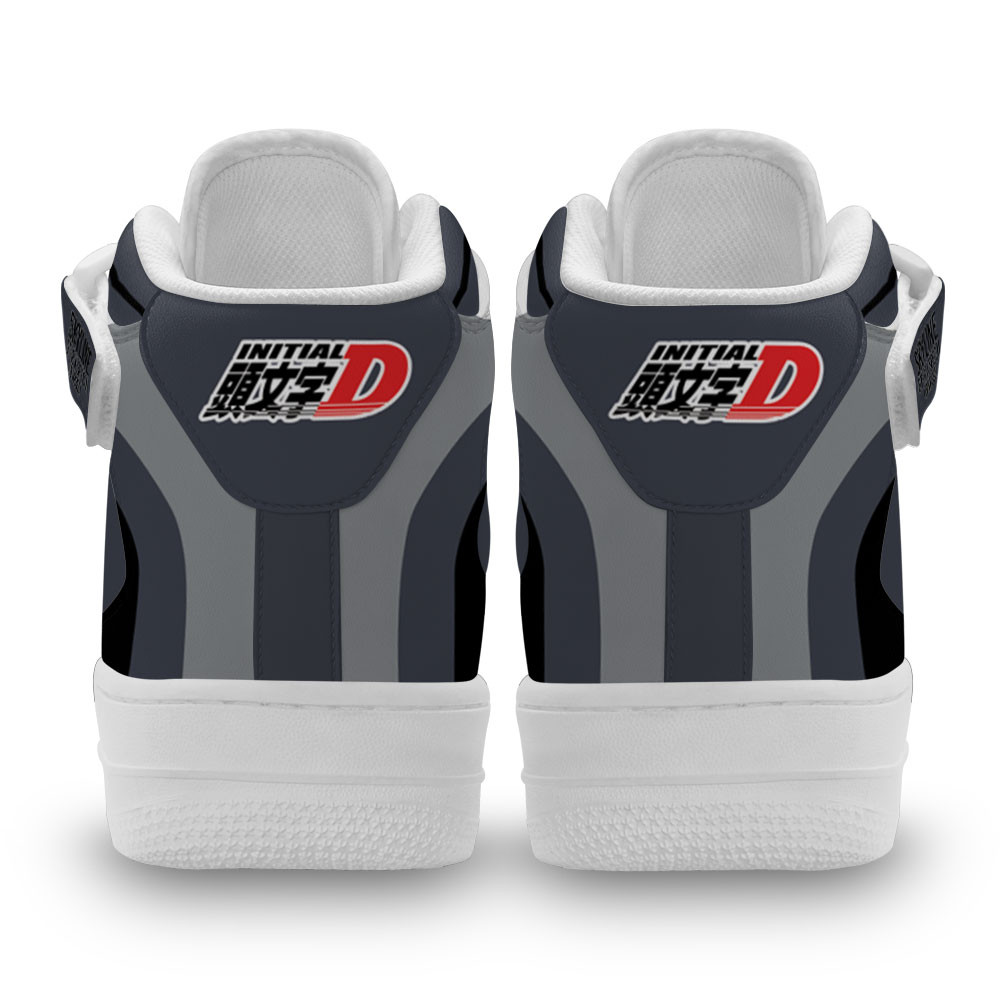 Skyline GT-R Sneakers Air Mid Custom Initial D Anime Shoes