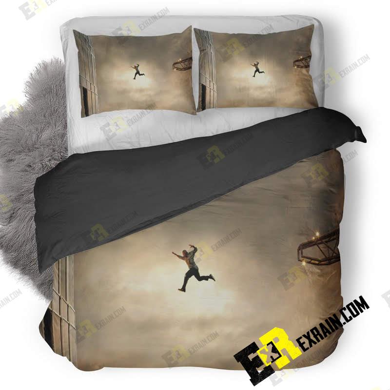 Skyscraper Movie Lb 3D Customized Duvet Cover Bedding Set