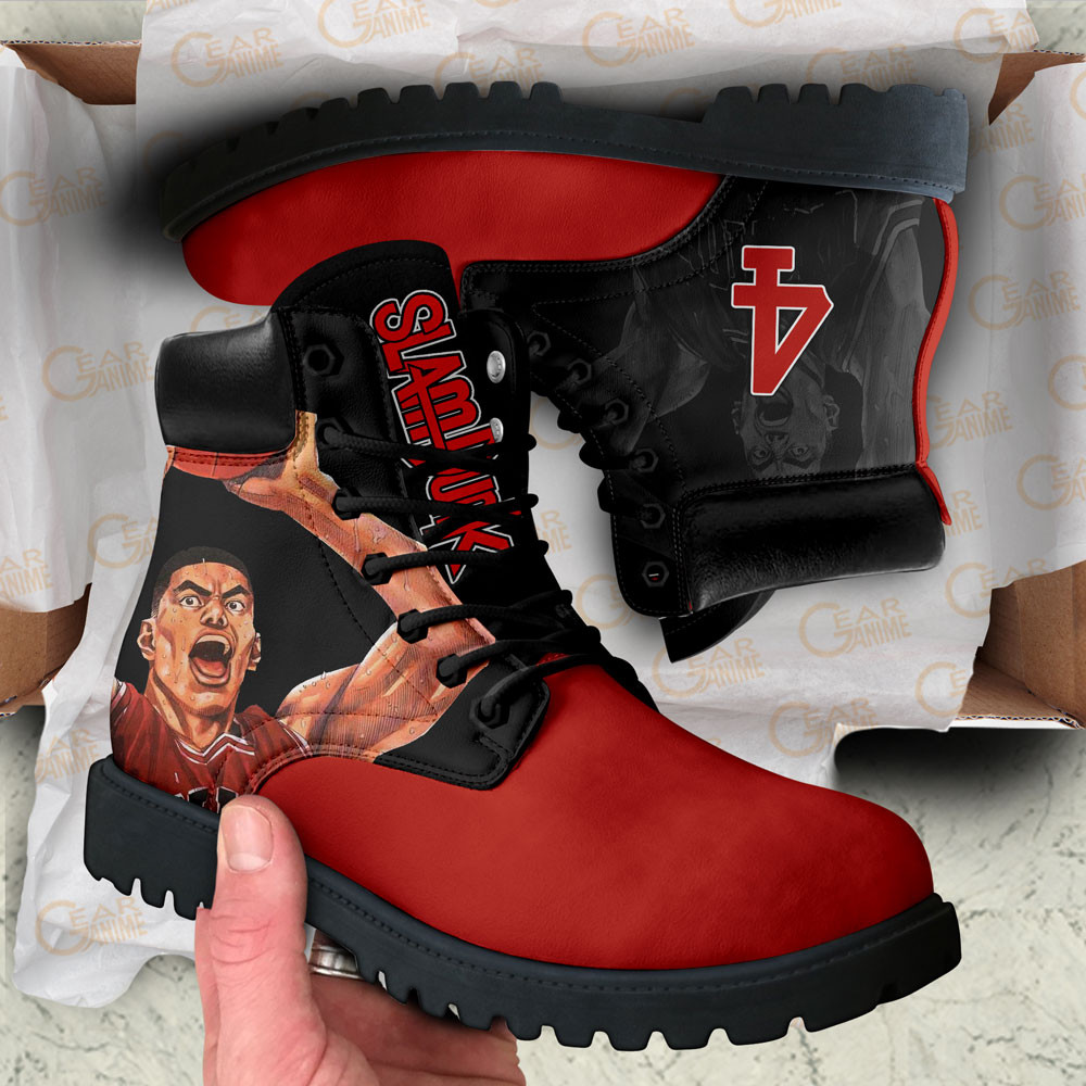 Slam Dunk Akagi Takenori Boots Manga Anime Custom Shoes