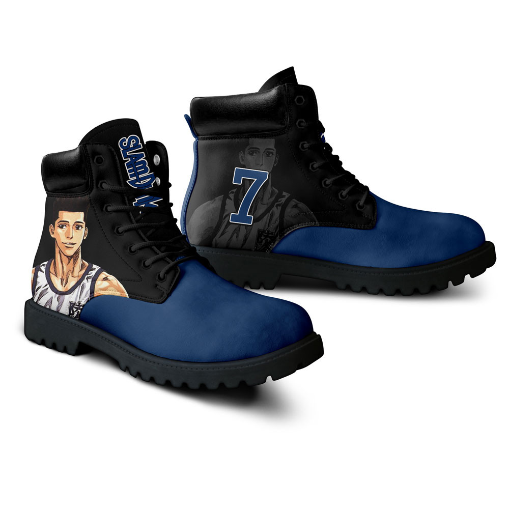Slam Dunk Akira Sendoh Boots Manga Anime Custom Shoes