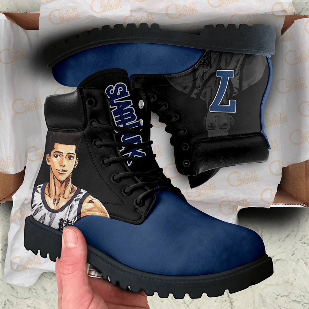 Slam Dunk Akira Sendoh Boots Manga Anime Custom Shoes