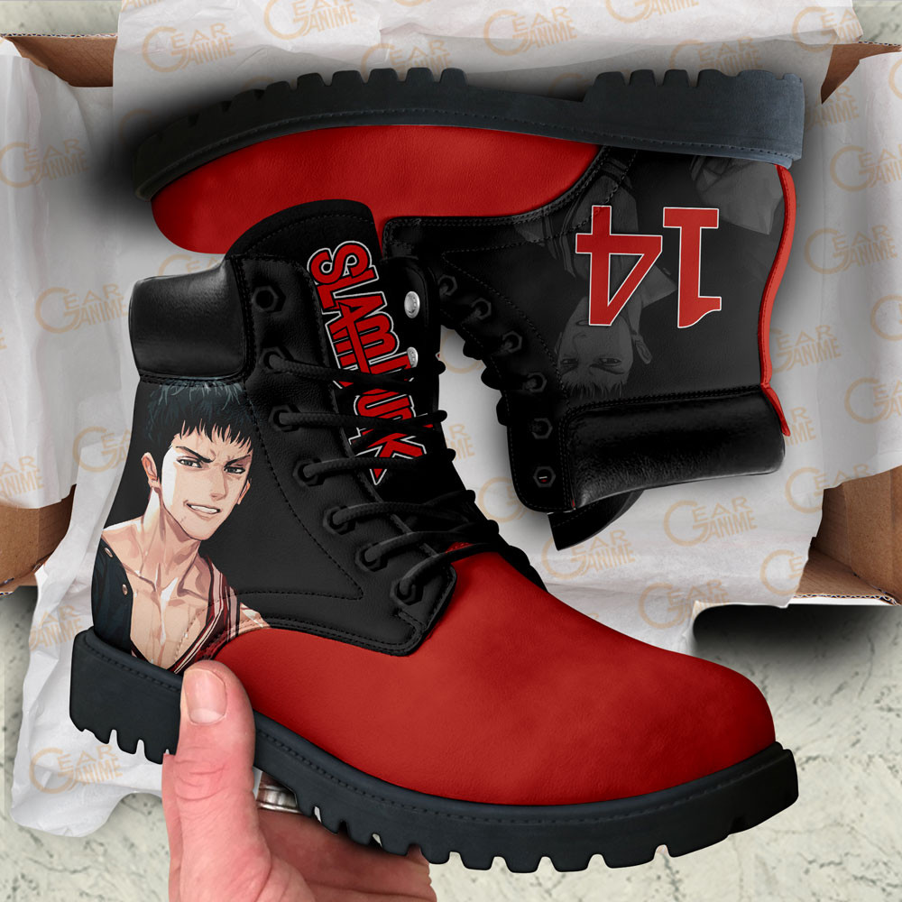 Slam Dunk Hisashi Mitsui Boots Manga Anime Custom Shoes