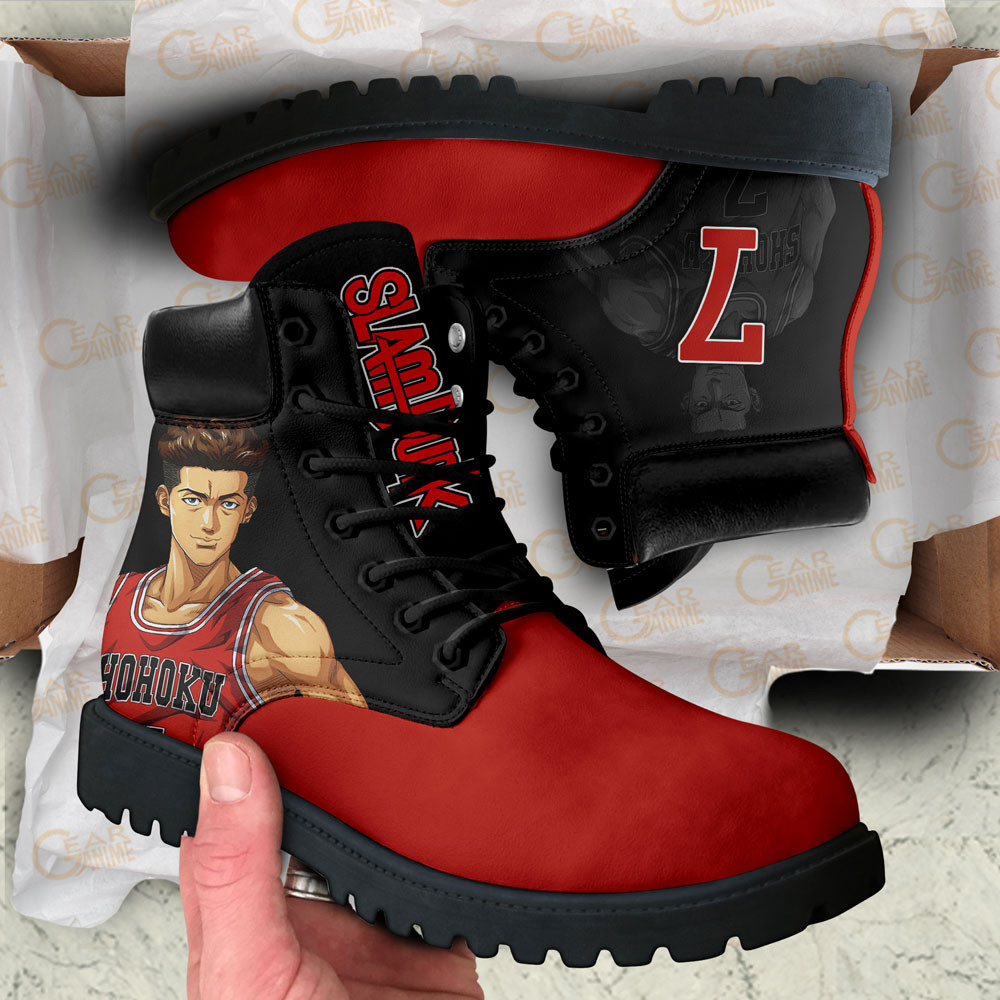 Slam Dunk Miyagi Ryota Boots Manga Anime Custom Shoes