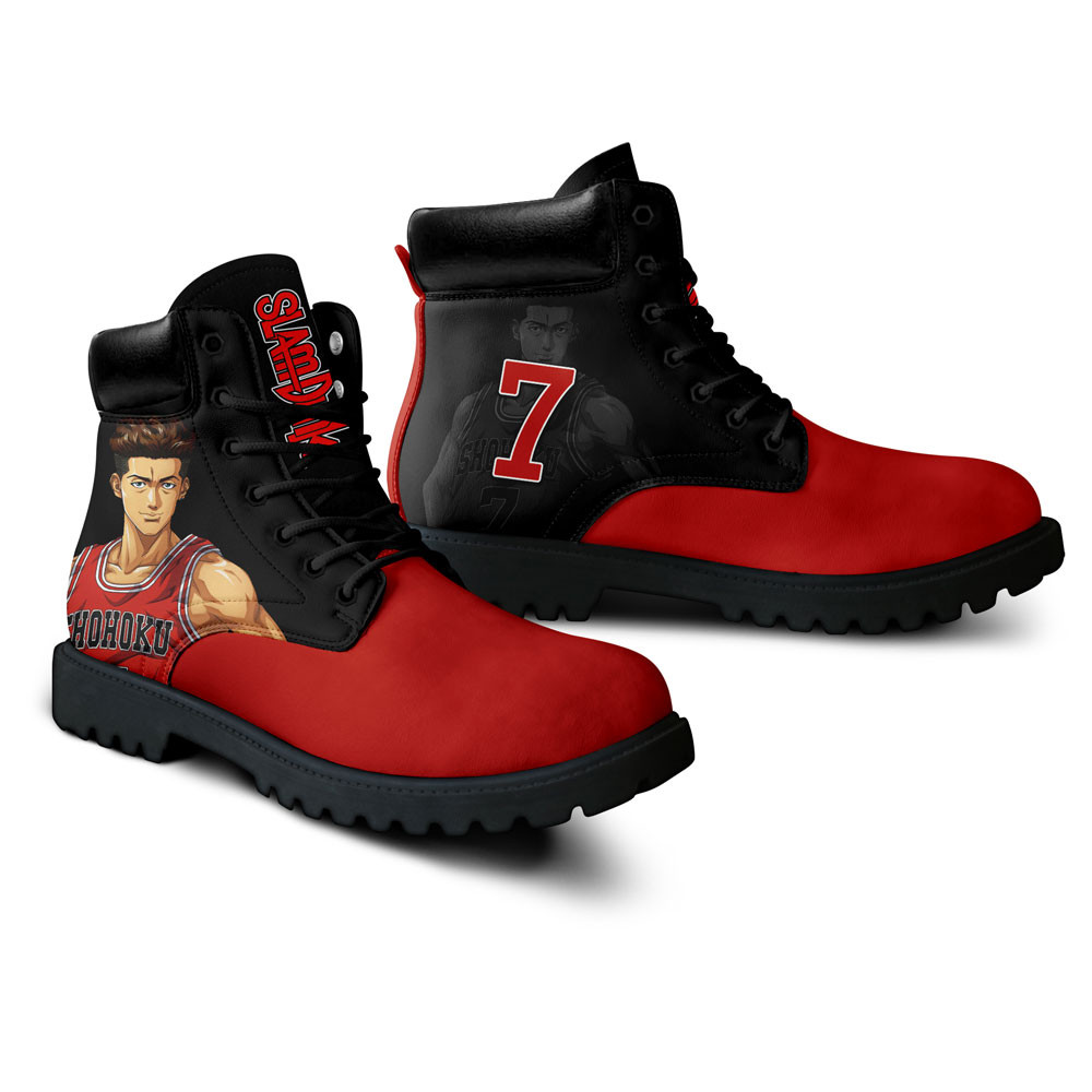 Slam Dunk Miyagi Ryota Boots Manga Anime Custom Shoes