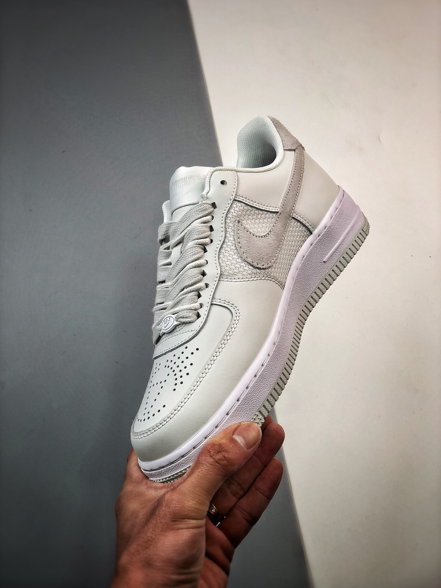 Slam Jam x Nike Air Force 1 Low “Triple White” For Sale