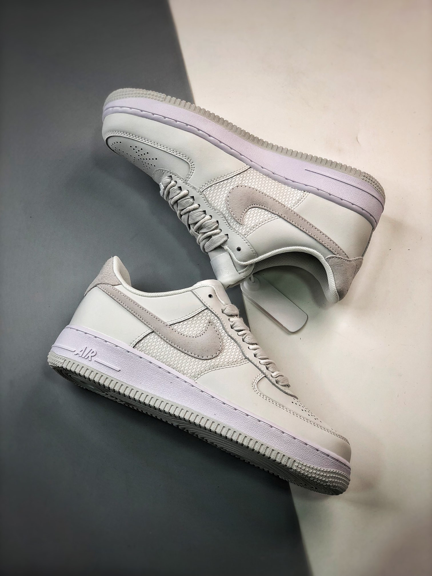 Slam Jam x Nike Air Force 1 Low “Triple White” For Sale