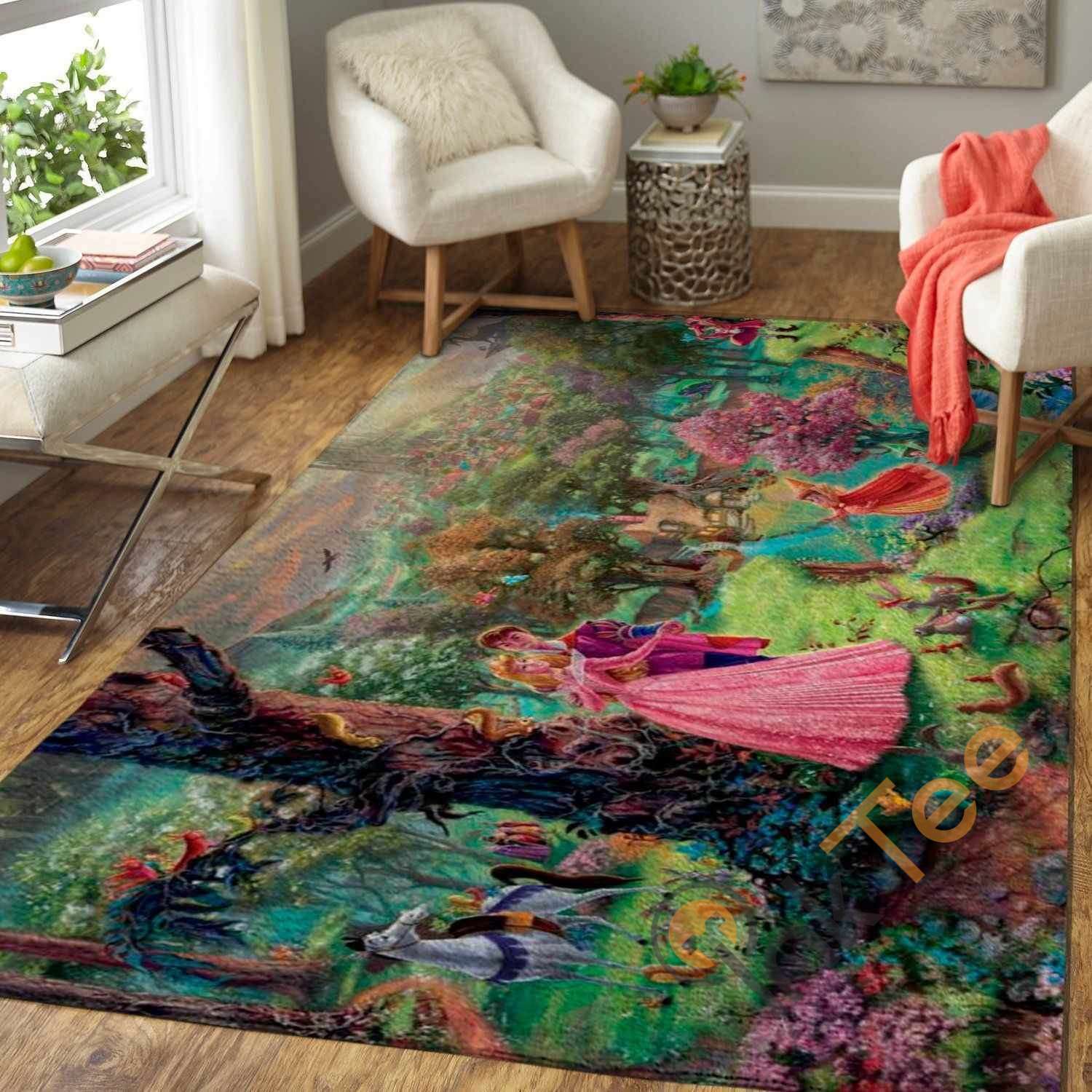 Sleeping Beauty Area Rectangle Rug