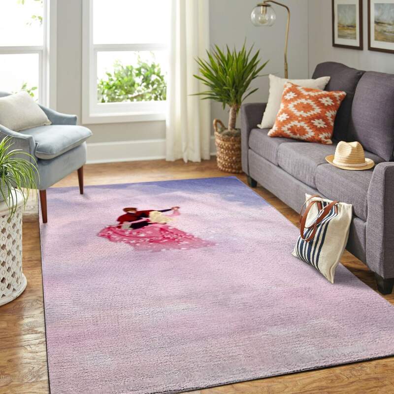 Sleeping Princess Aurora Living Room Area Rectangle Rug