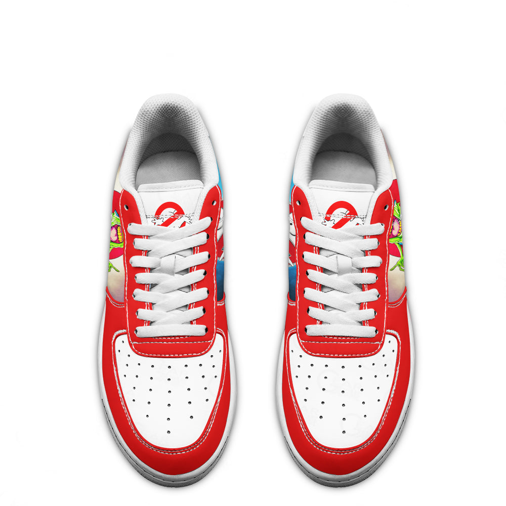 Slimer vs Ghostbusters Air Sneakers Custom For Movies Fans