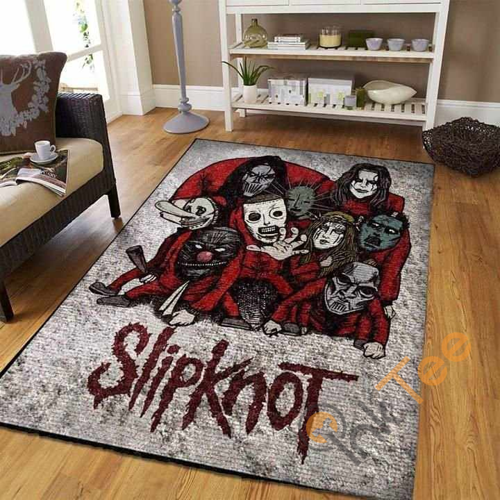 Slipknot Band Area Rectangle Rug