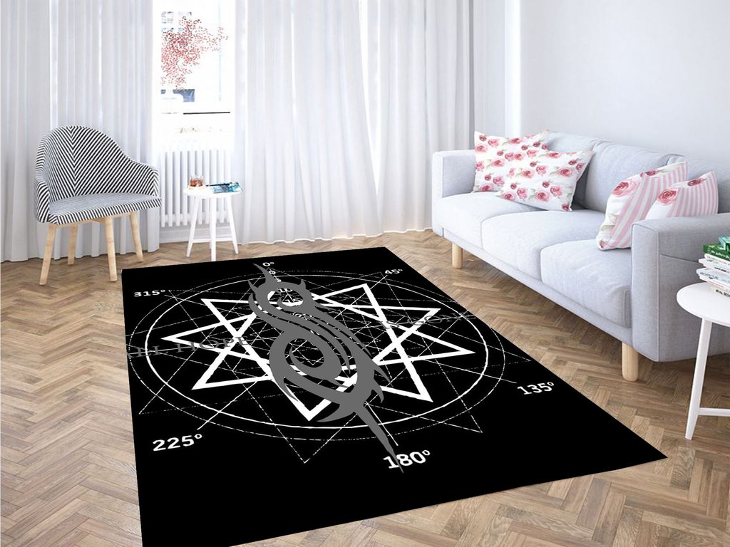 Slipknot Iconic Living Room Modern Carpet Rectangle Rug
