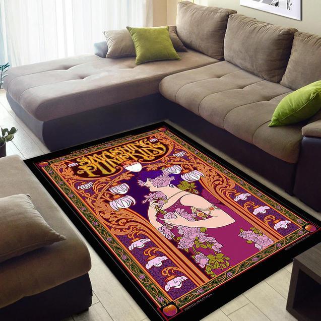 Smashing Pumpkins Area Rectangle Rug