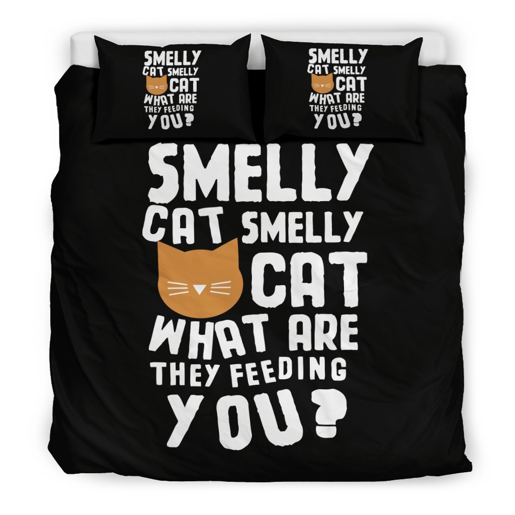 Smelly Cat 3D Customized Duvet Cover Bedding Set