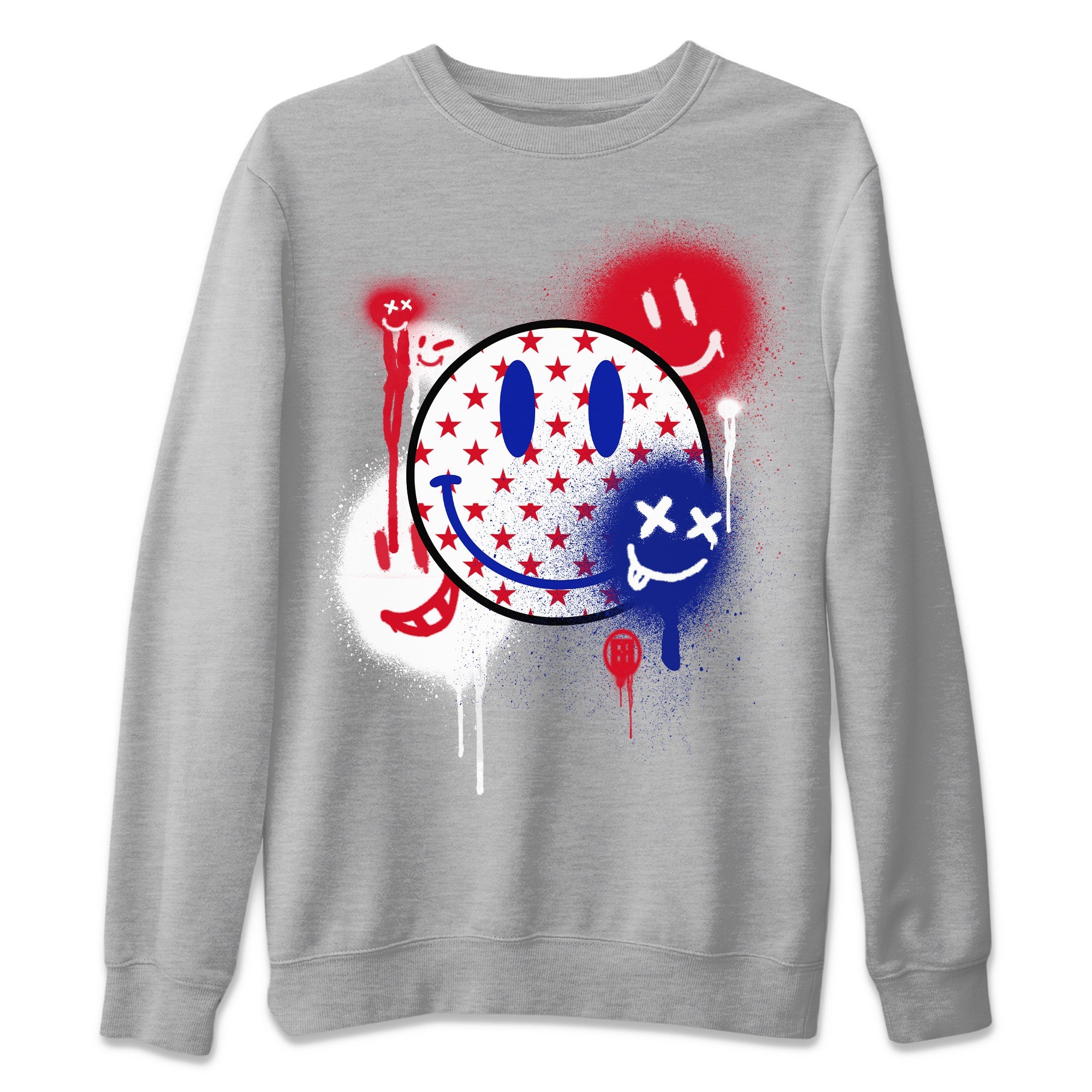 Smile Painting Unisex Sweater – Air Jordan 1 Newstalgia, Sneakers Matching Sweater