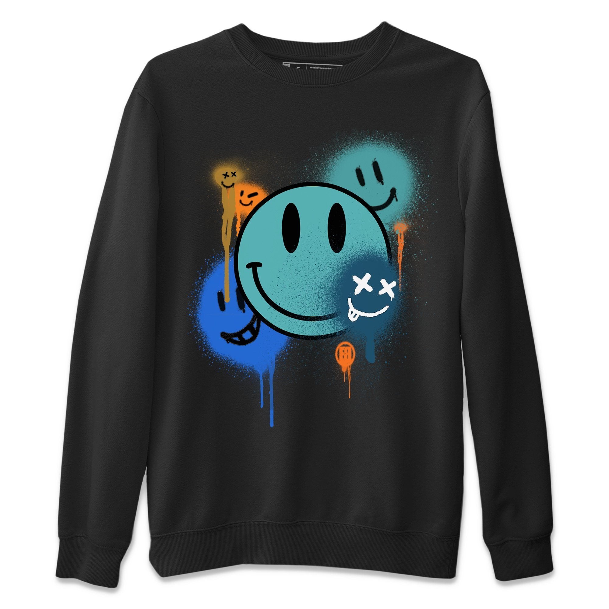 Smile Painting Unisex Sweater – Yeezy 700 Faded Azure, Sneakers Matching Sweater