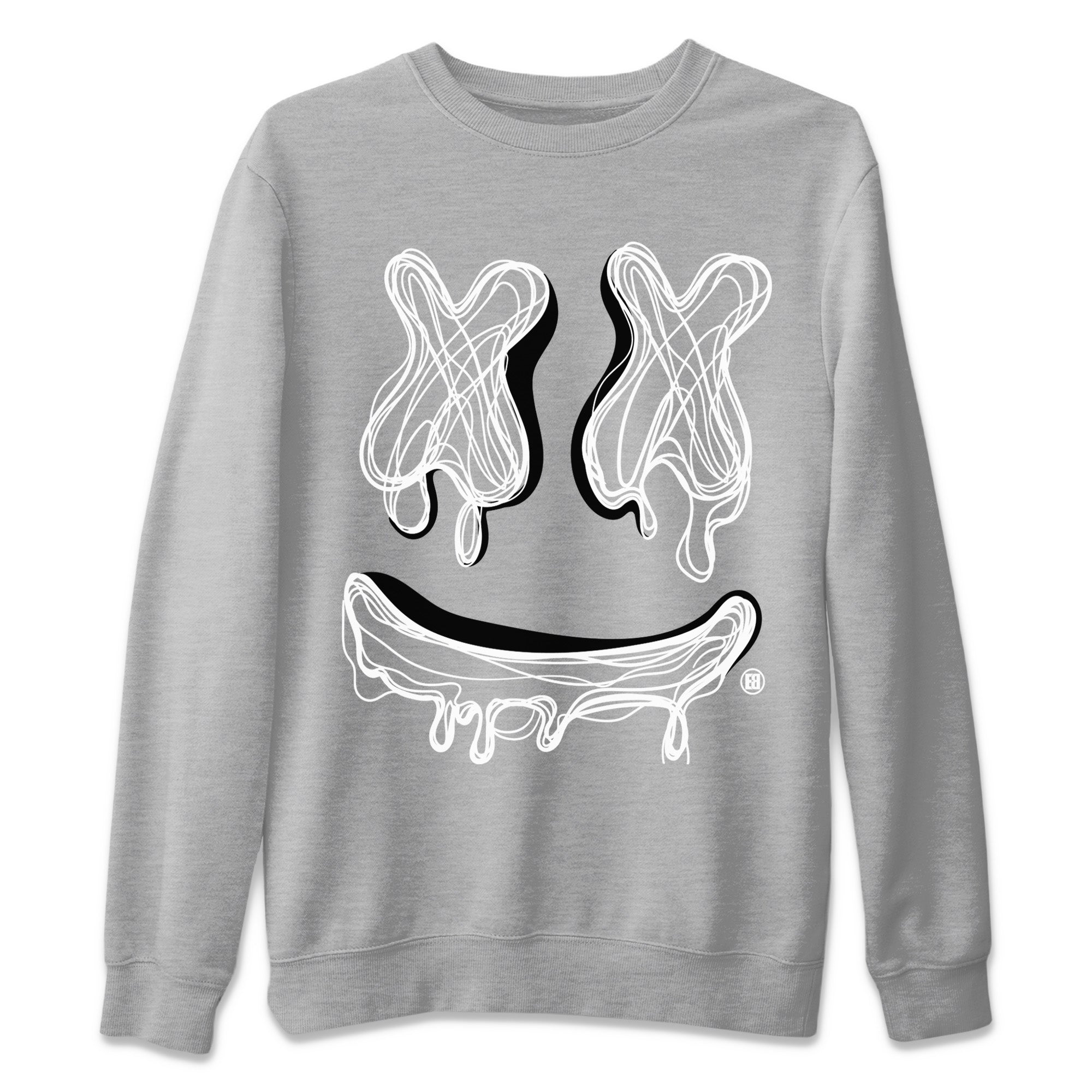 Smiley Doodle Unisex Sweater – Air Jordan 13 Black Flint, Sneakers Matching Sweater