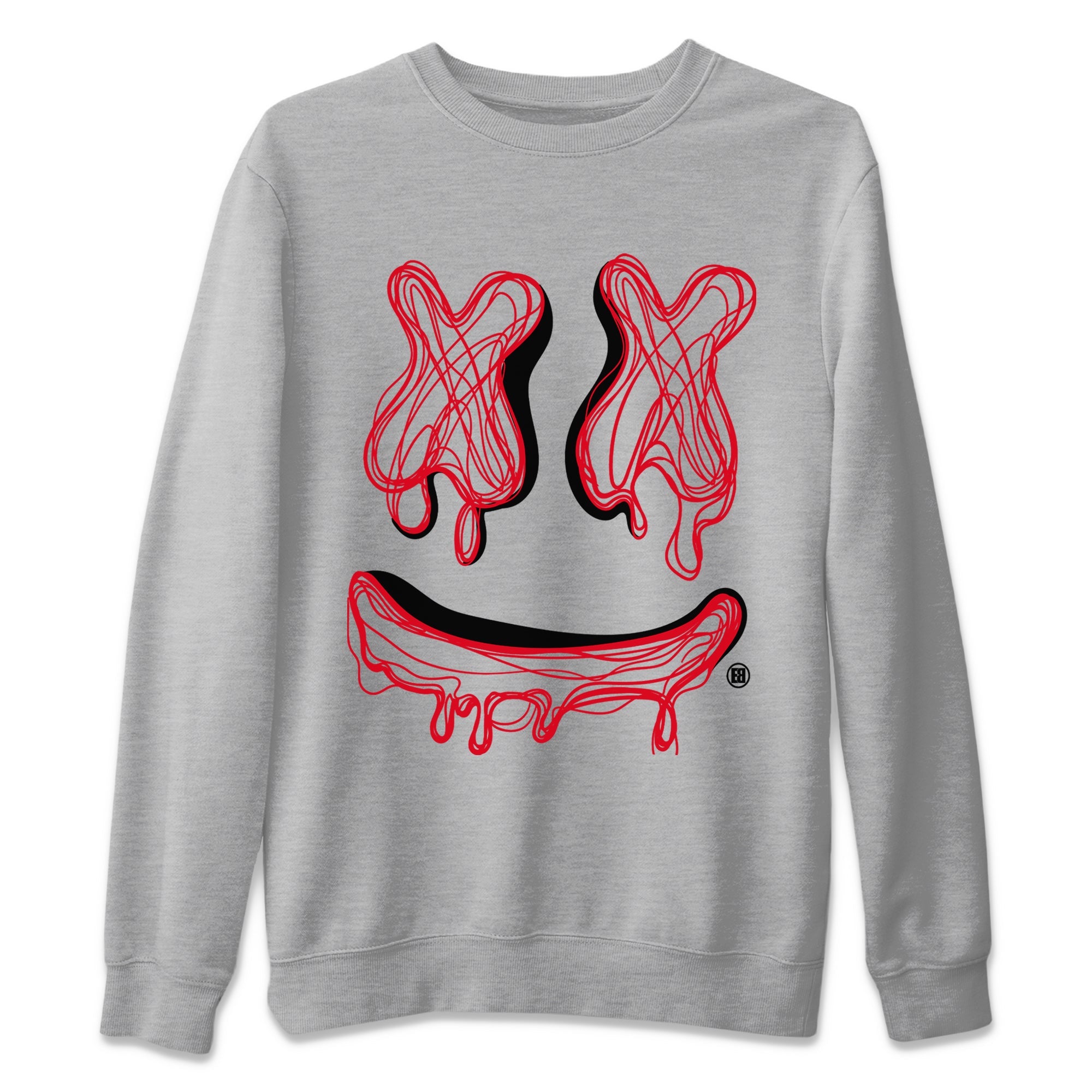 Smiley Doodle Unisex Sweater – Air Jordan 6 Toro Bravo, Sneakers Matching Sweater