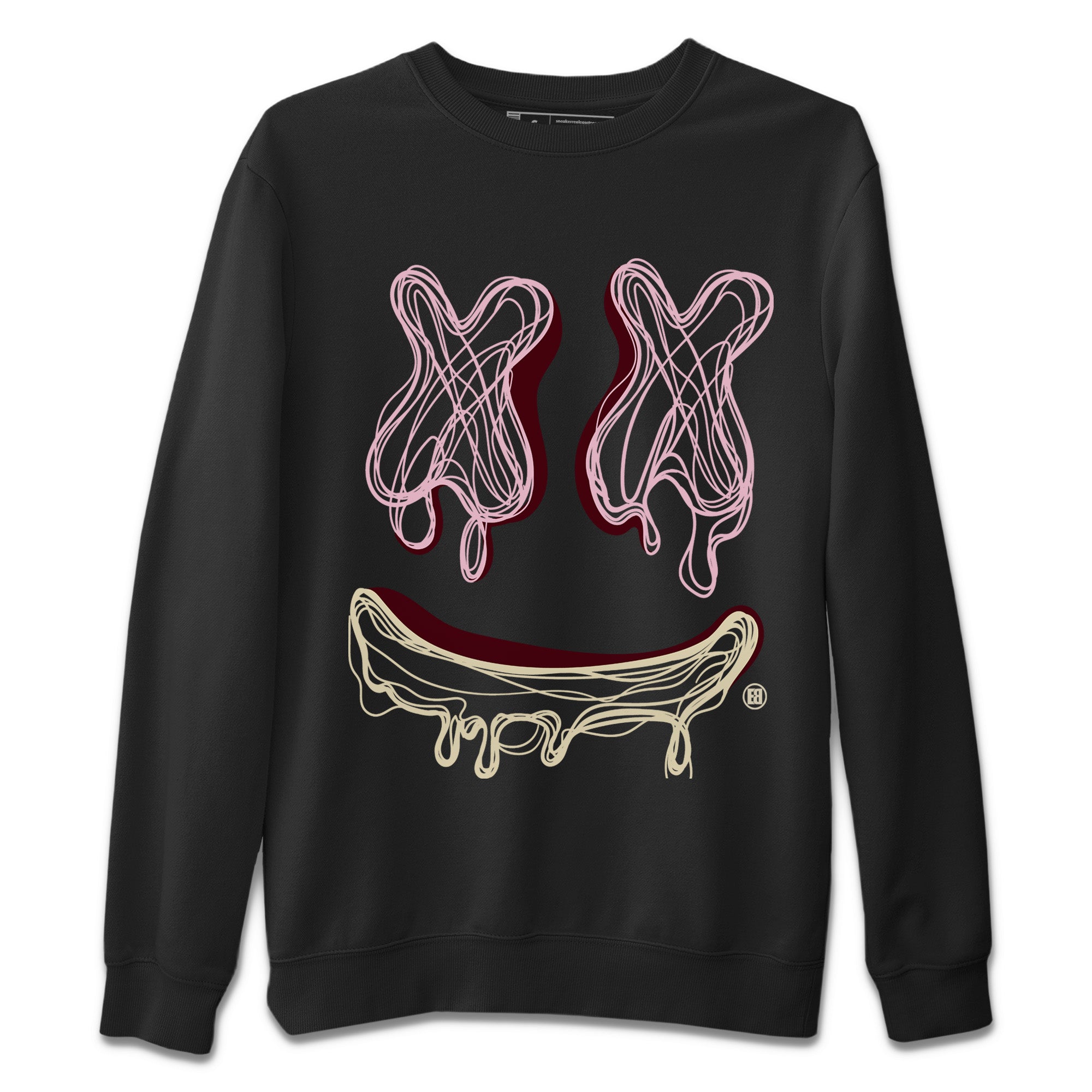 Smiley Doodle Unisex Sweater – Dunk Valentines Day, Sneakers Matching Sweater