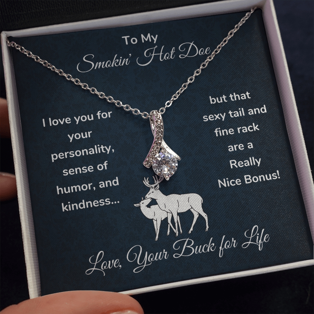 Smokin’ Hot Doe Alluring Beauty Necklace Gift