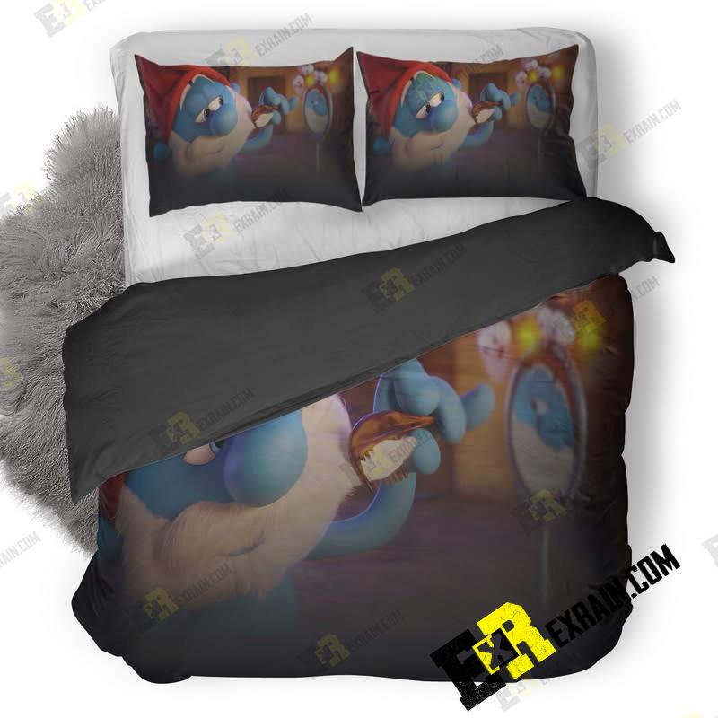 Smurf K3 3D Customized Duvet Cover Bedding Set