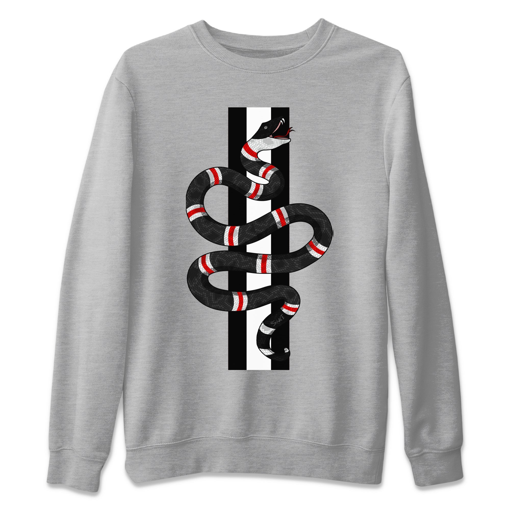 Snake Unisex Sweater – Air Jordan 12 Playoffs, Sneakers Matching Sweater