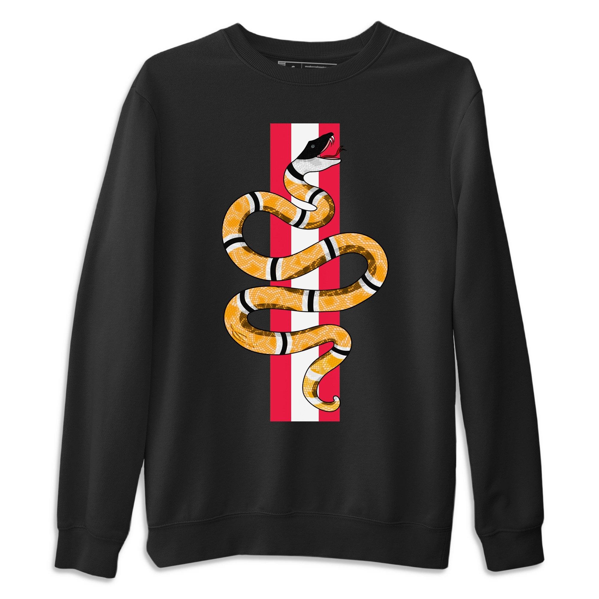 Snake Unisex Sweater – Air Jordan 1 Light Fusion Red, Sneakers Matching Sweater