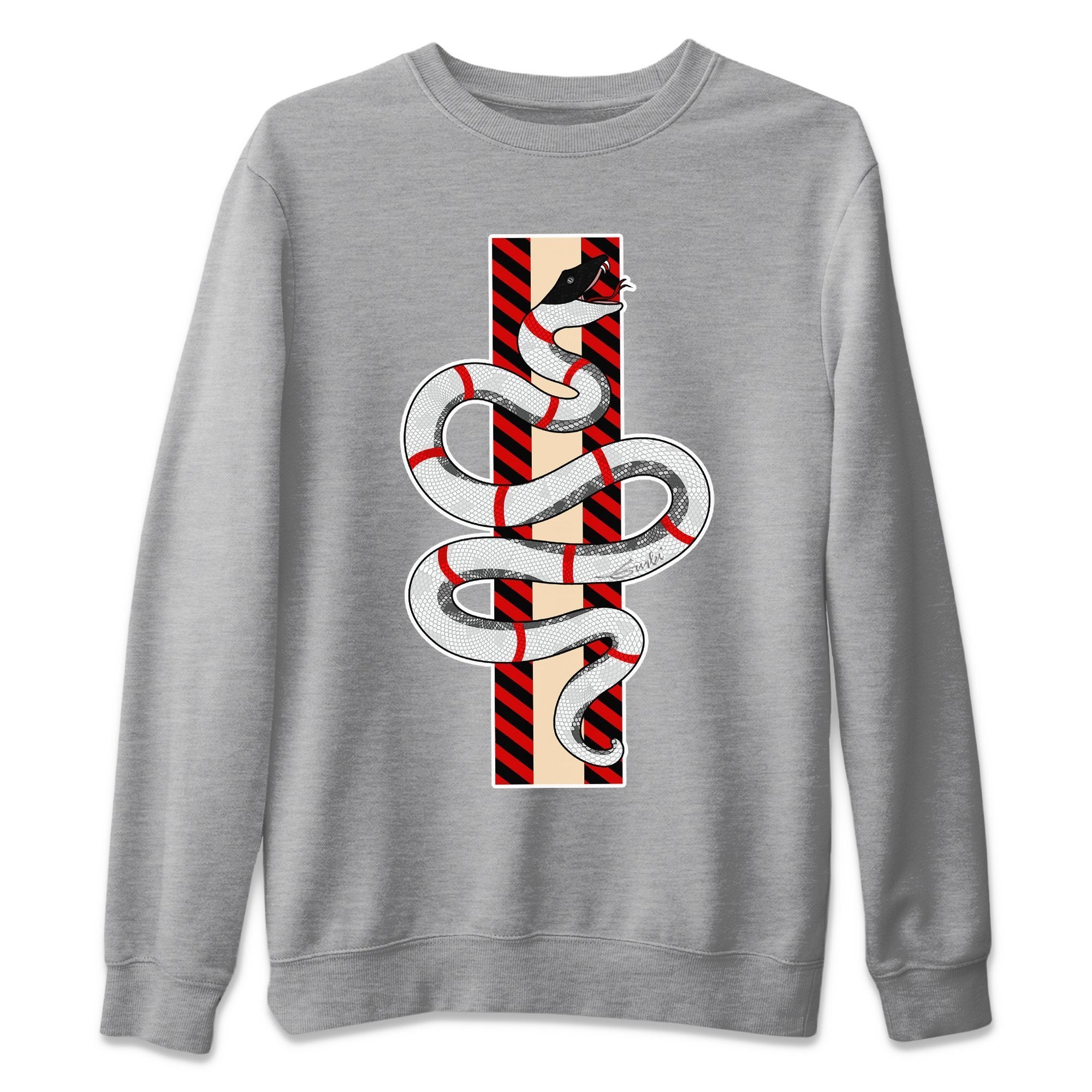 Snake Unisex Sweater – Air Jordan 2 OFF-WHITE Varsity Red, Sneakers Matching Sweater