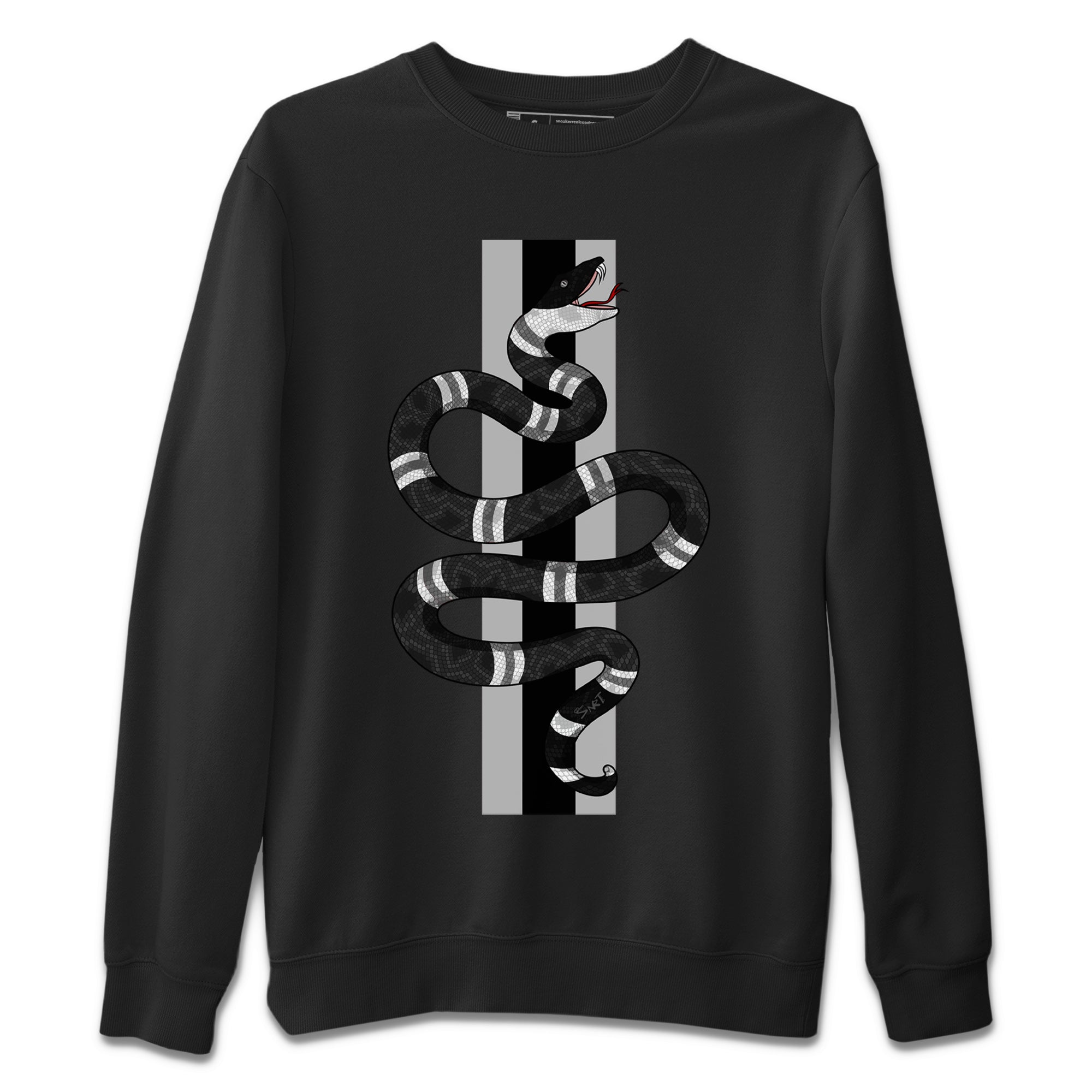 Snake Unisex Sweater – Air Jordan 4 Black Canvas, Sneakers Matching Sweater