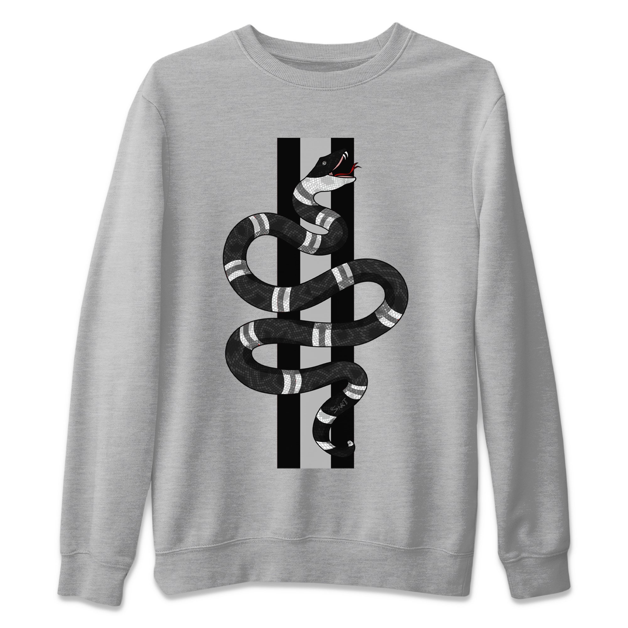 Snake Unisex Sweater – Air Jordan 4 Black Canvas, Sneakers Matching Sweater