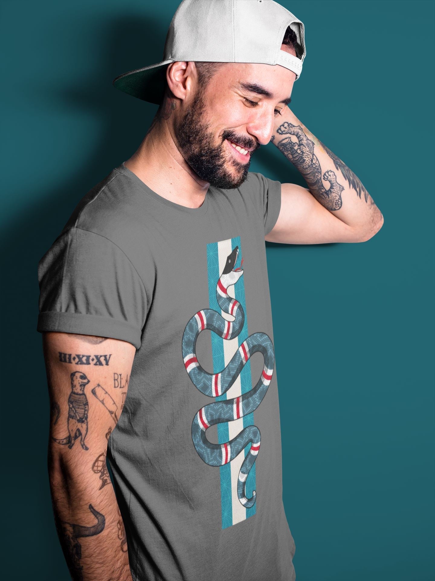 Snake Unisex Sweater – Air Jordan 4 Deep Ocean, Sneakers Matching Sweater