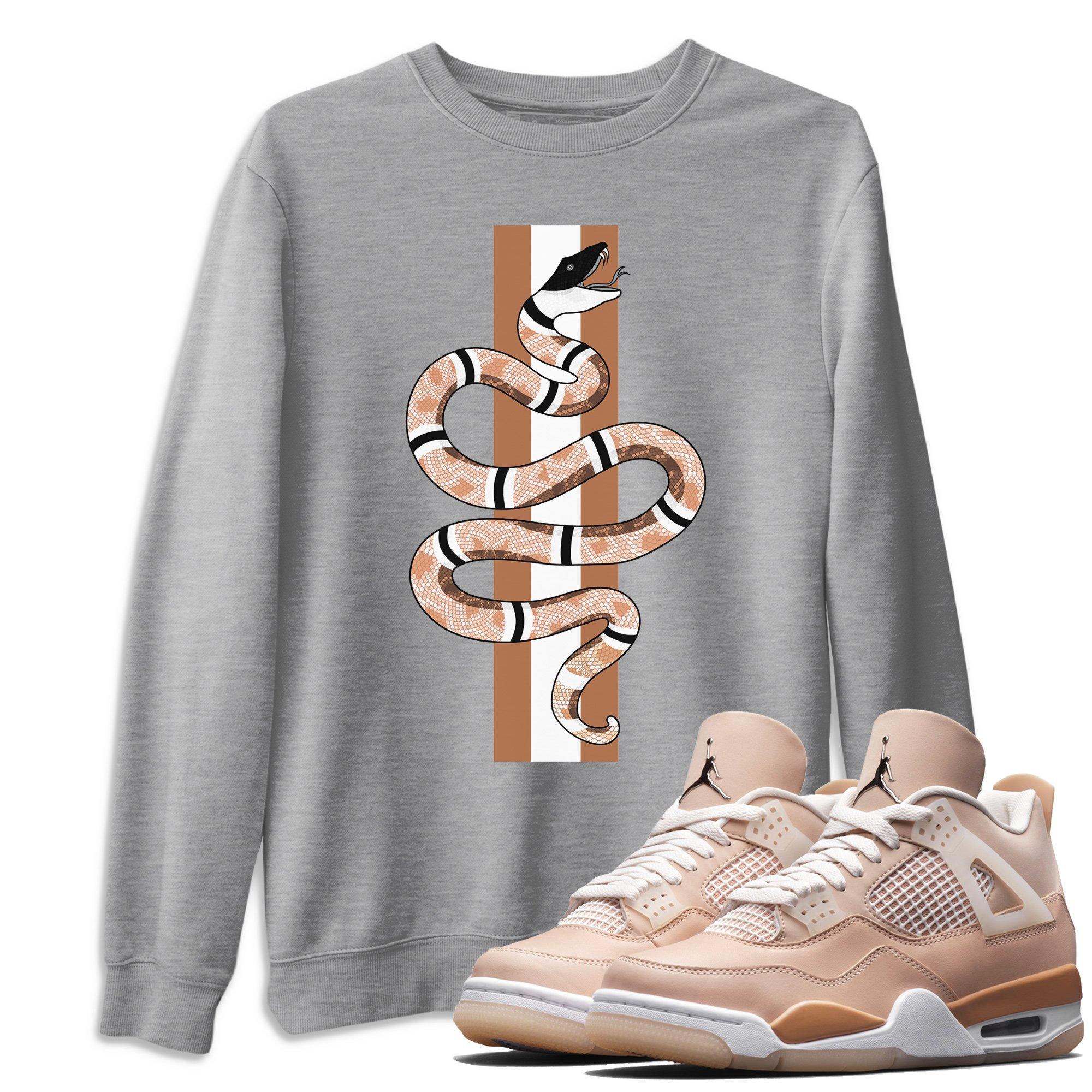 Snake Unisex Sweater – Air Jordan 4 Shimmer, Sneakers Matching Sweater