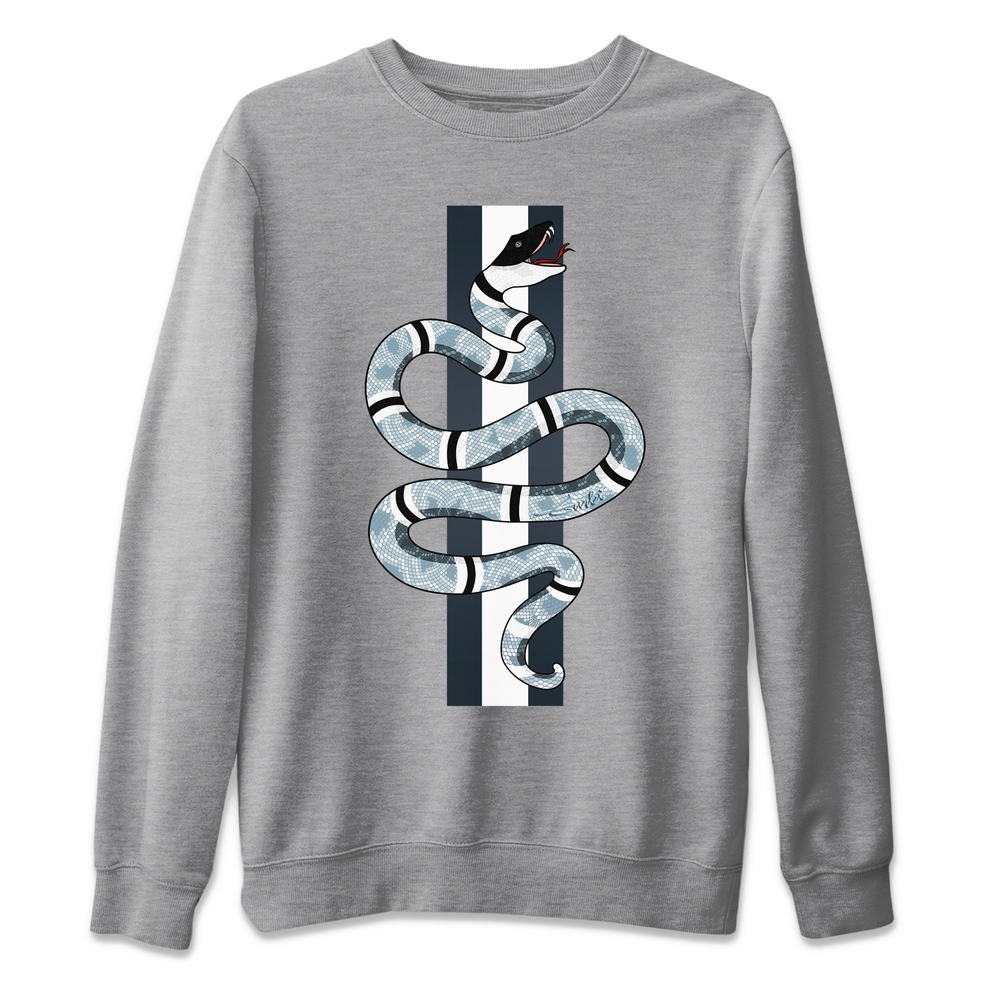Snake Unisex Sweater – Dunk championship Grey, Sneakers Matching Sweater
