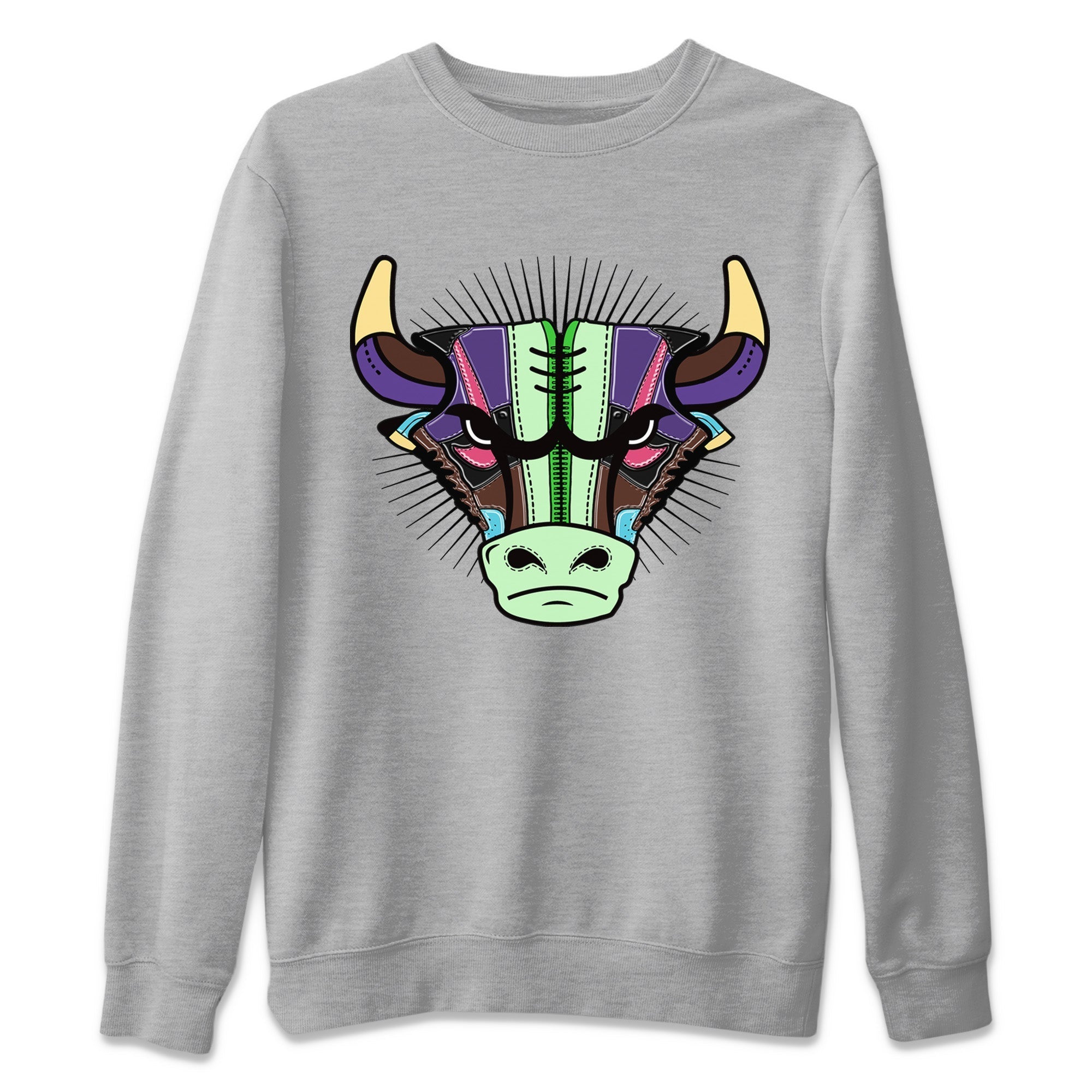 Sneaker Bull Head Unisex Sweater – Air Force 1 Undefeated Fauna Brown, Sneakers Matching Sweater