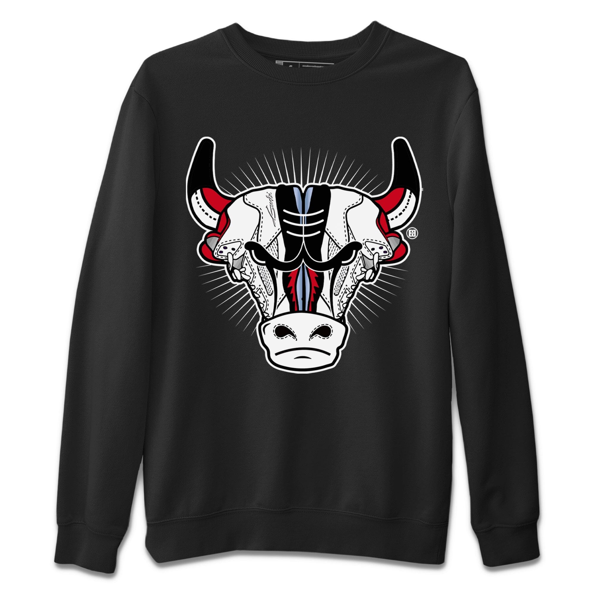 Sneaker Bull Head Unisex Sweater – Air Jordan 5 Fire Red, Sneakers Matching Sweater