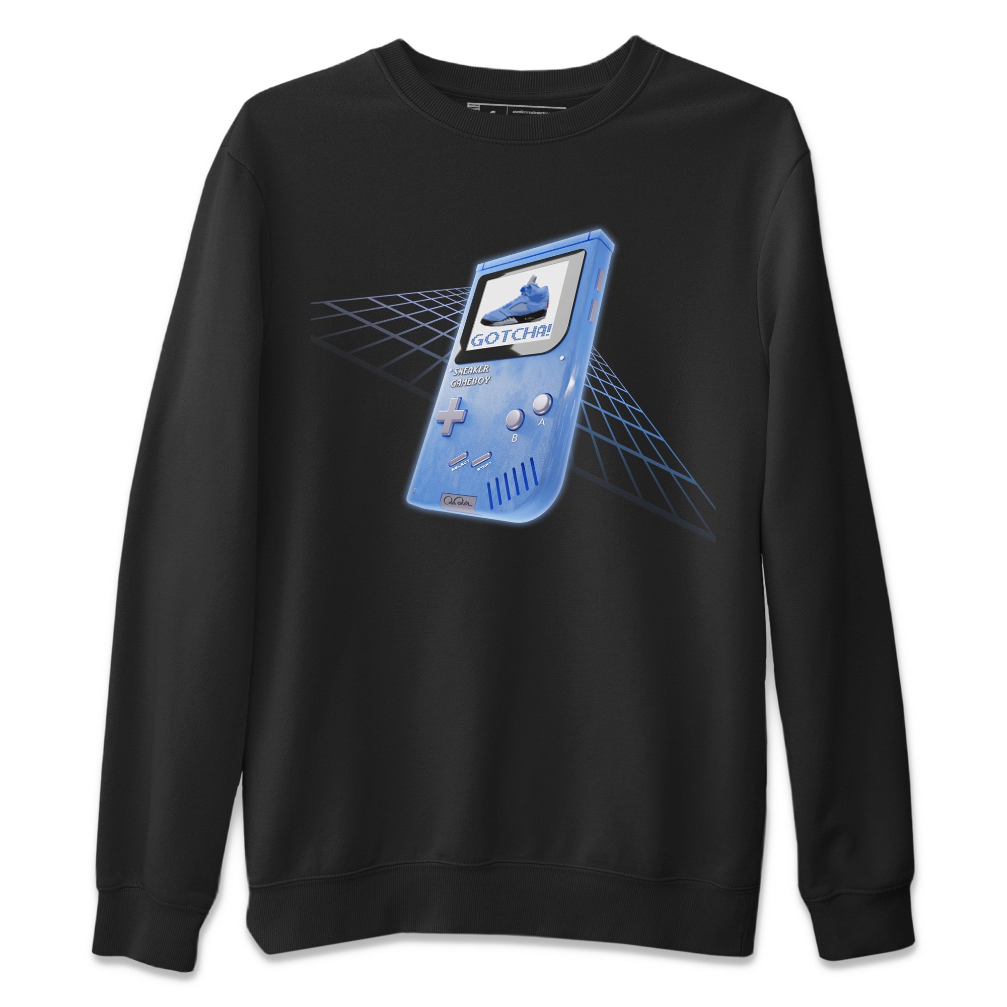 Sneaker Game Boy Unisex Sweater – Air Jordan 5 UNC, Sneakers Matching Sweater