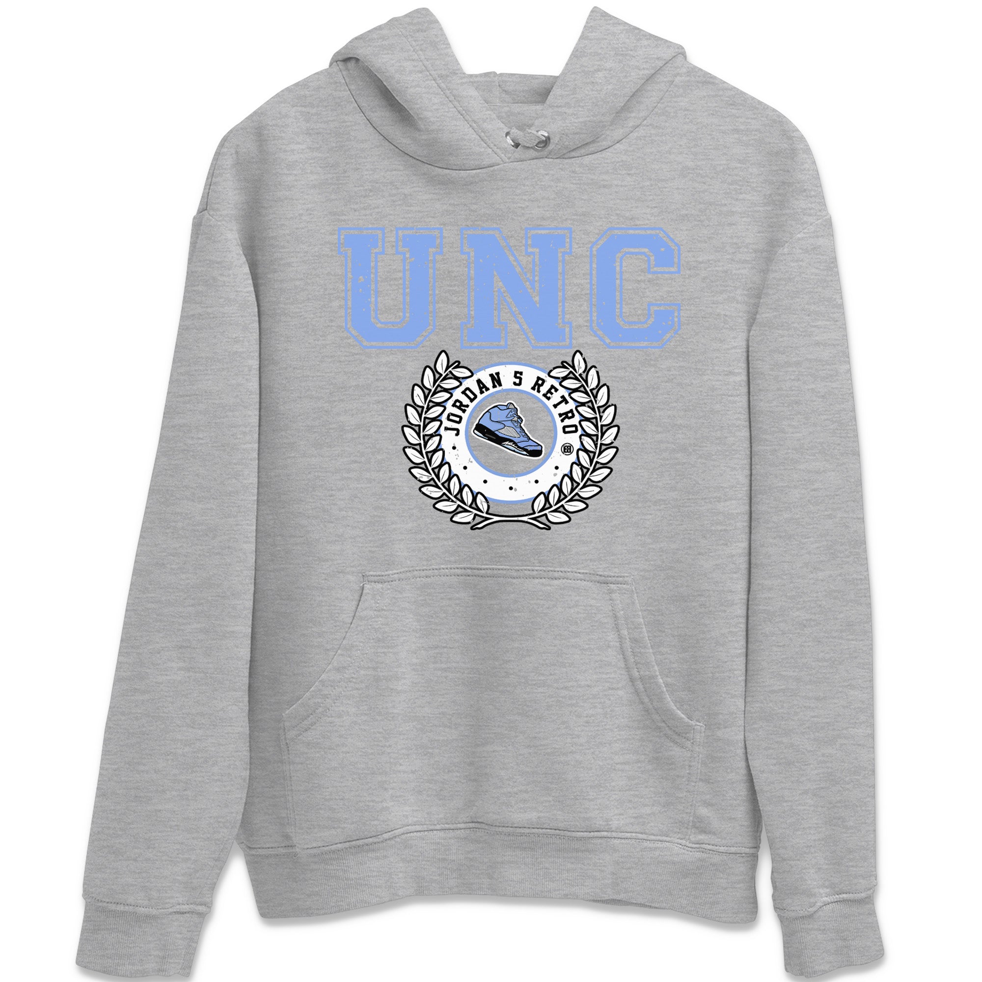 Sneaker Letter Unisex Hoodie – Air Jordan 5 UNC