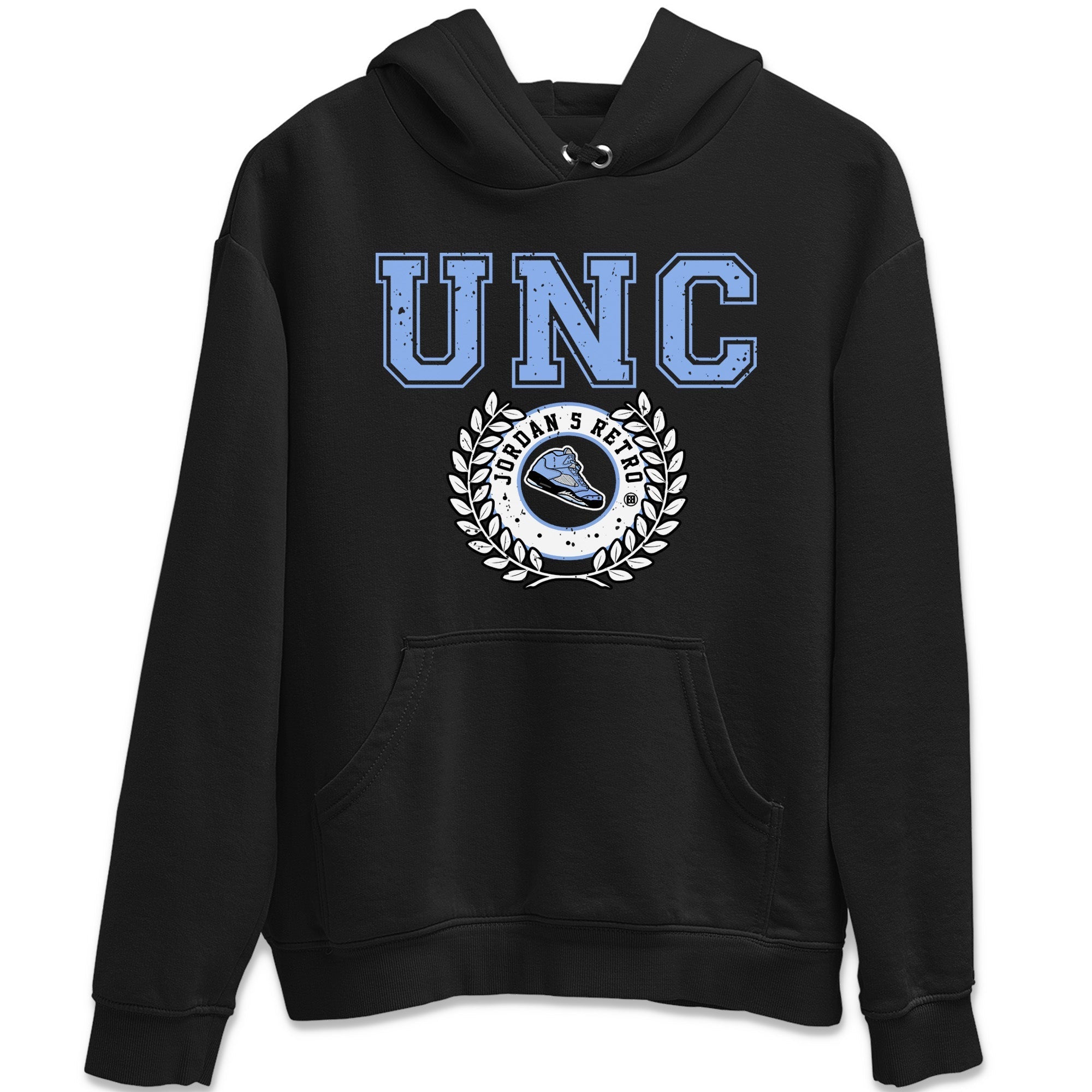 Sneaker Letter Unisex Hoodie – Air Jordan 5 UNC