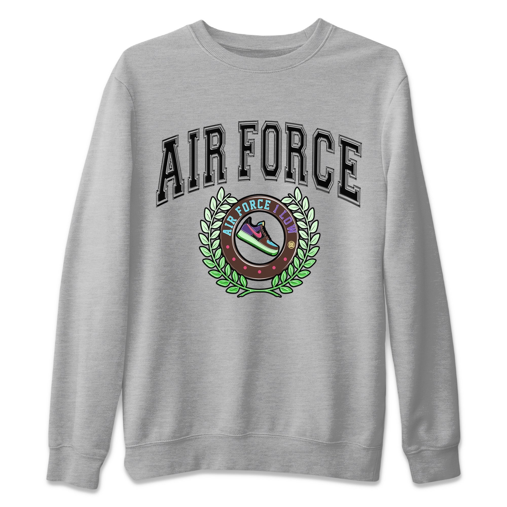 Sneaker Letter Unisex Sweater – Air Force 1 Undefeated Fauna Brown, Sneakers Matching Sweater