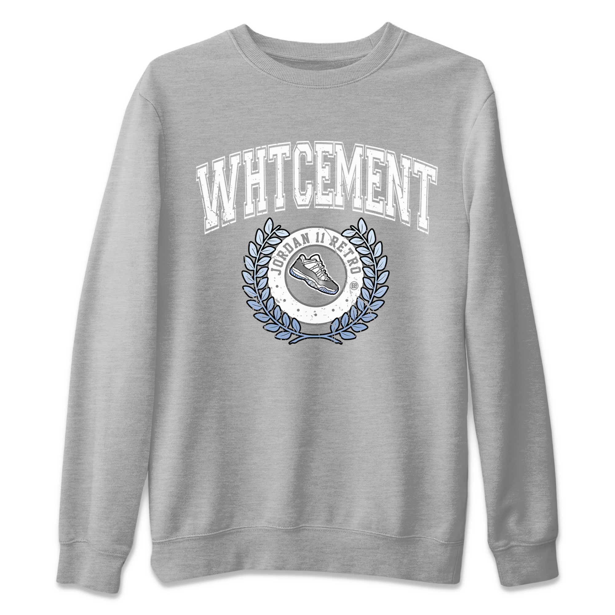 Sneaker Letter Unisex Sweater – Air Jordan 11 White Cement, Sneakers Matching Sweater