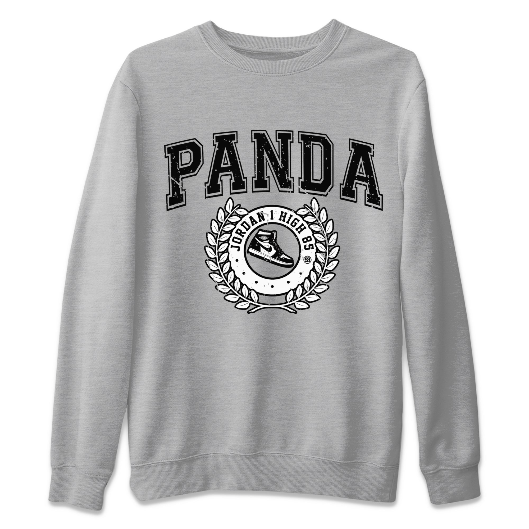 Sneaker Letter Unisex Sweater – Air Jordan 1 Black White, Sneakers Matching Sweater