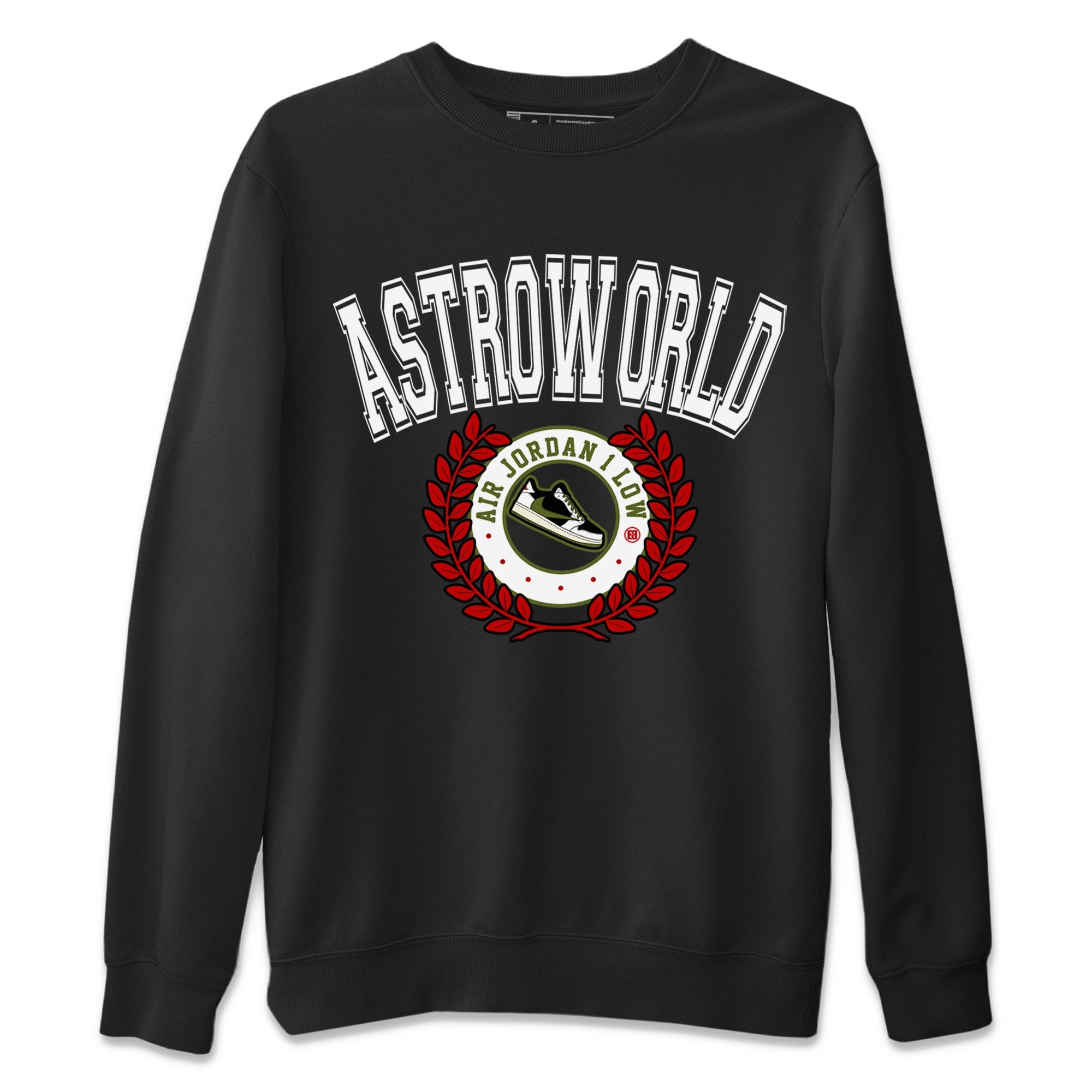 Sneaker Letter Unisex Sweater – Air Jordan 1 Travis Scott Olive, Sneakers Matching Sweater