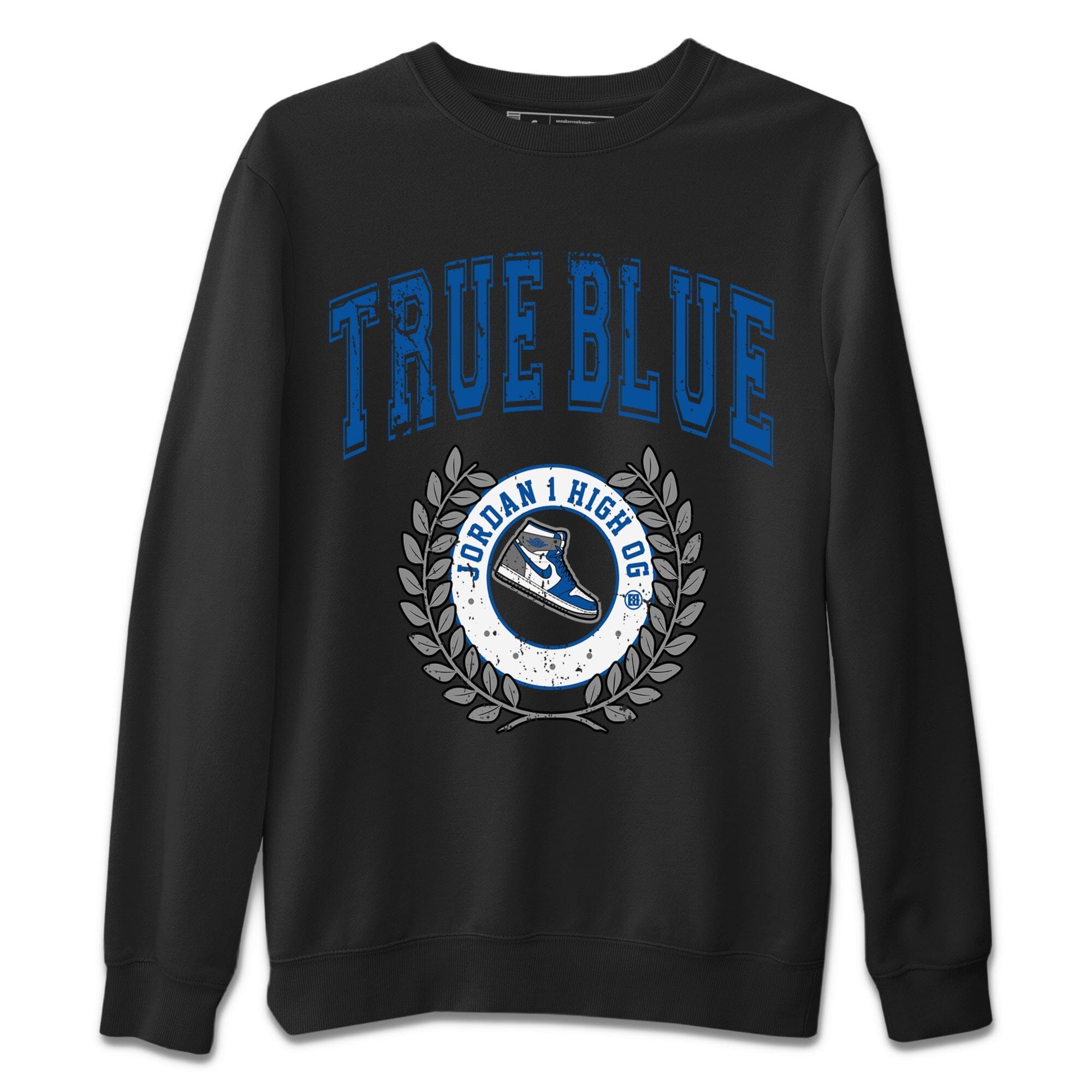 Sneaker Letter Unisex Sweater – Air Jordan 1 True Blue, Sneakers Matching Sweater