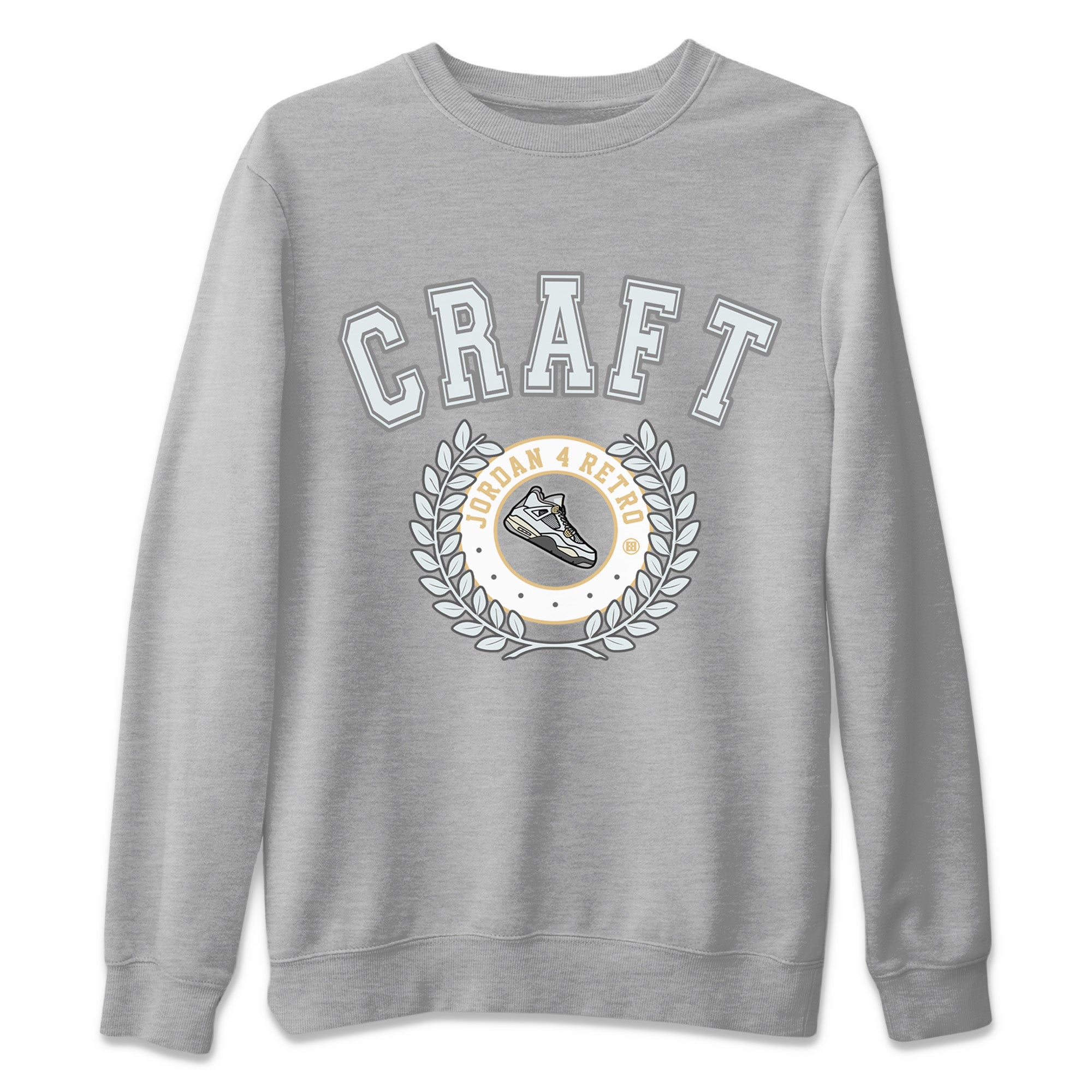 Sneaker Letter Unisex Sweater – Air Jordan 4 Craft, Sneakers Matching Sweater