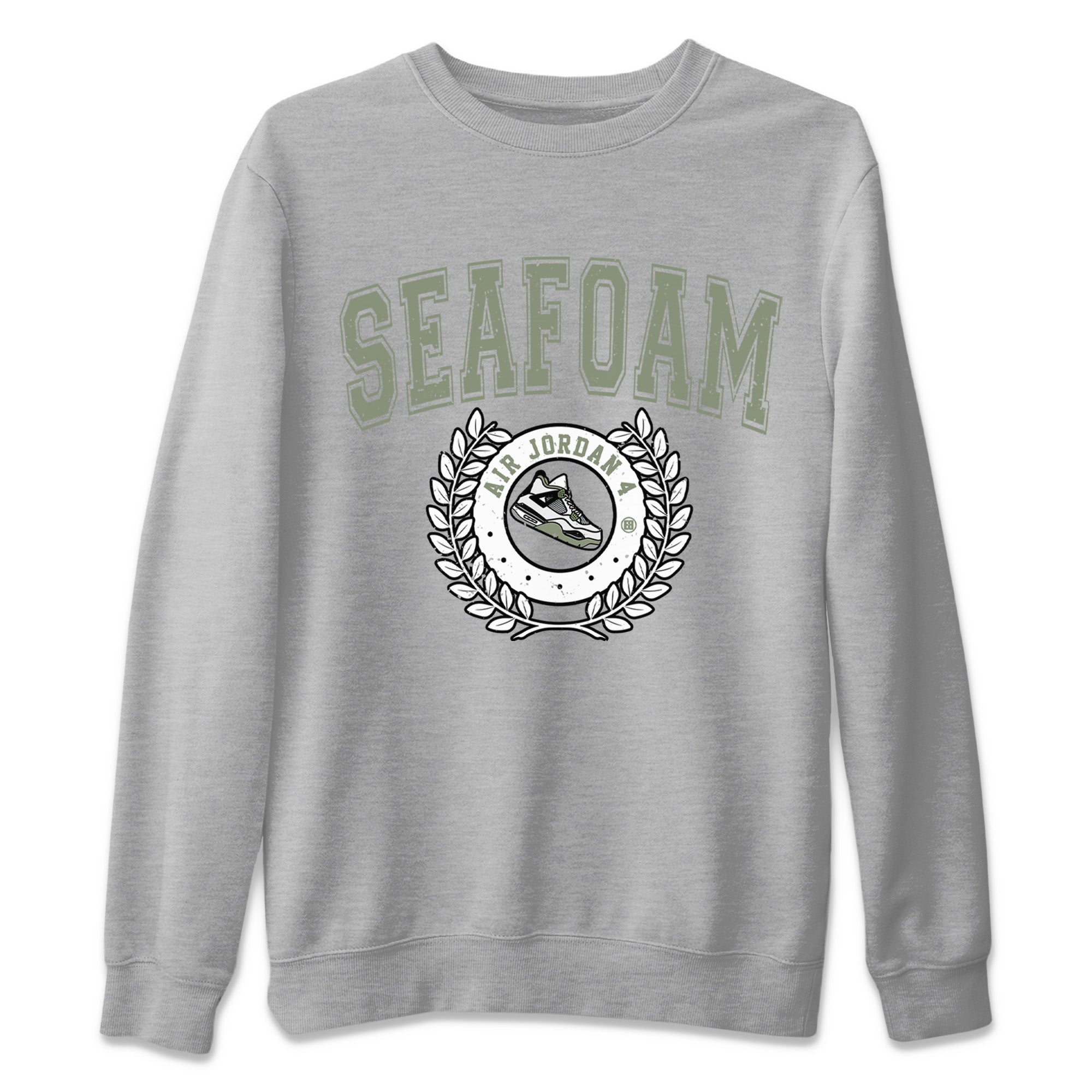 Sneaker Letter Unisex Sweater – Air Jordan 4 Seafoam, Sneakers Matching Sweater