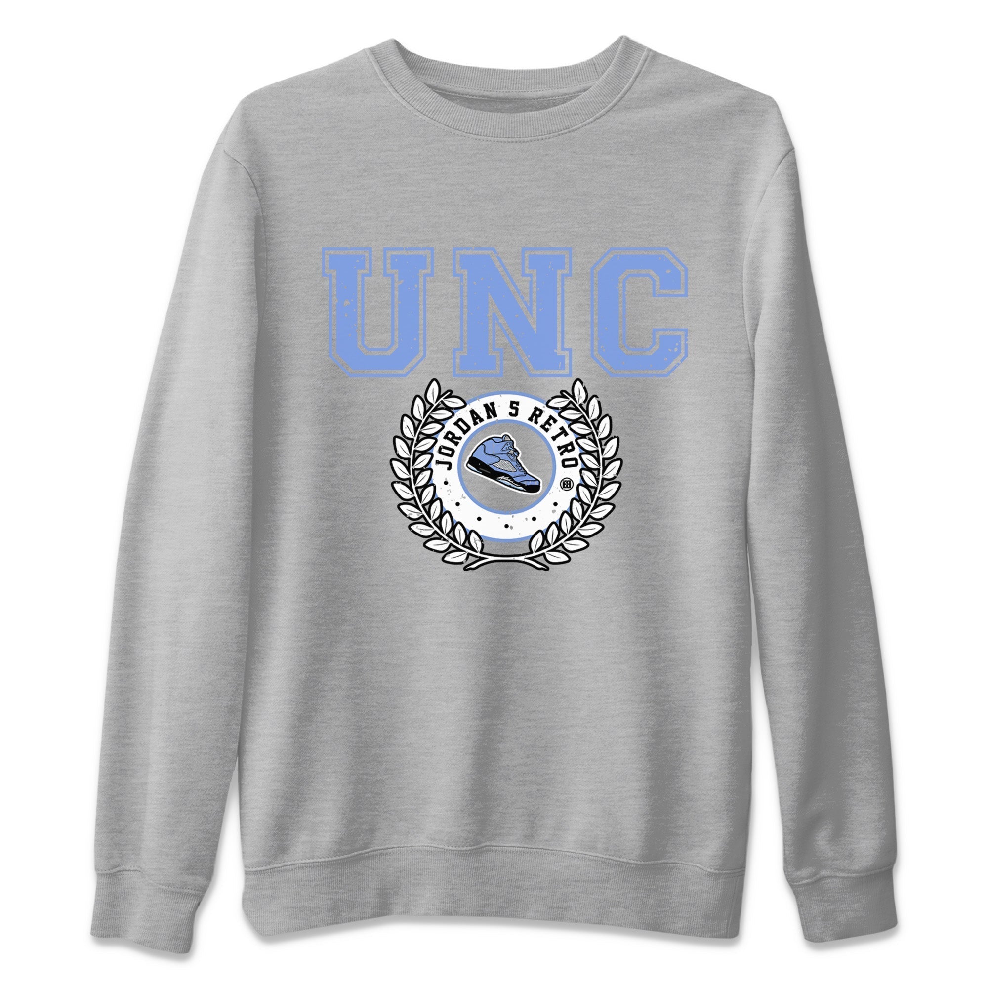 Sneaker Letter Unisex Sweater – Air Jordan 5 UNC, Sneakers Matching Sweater
