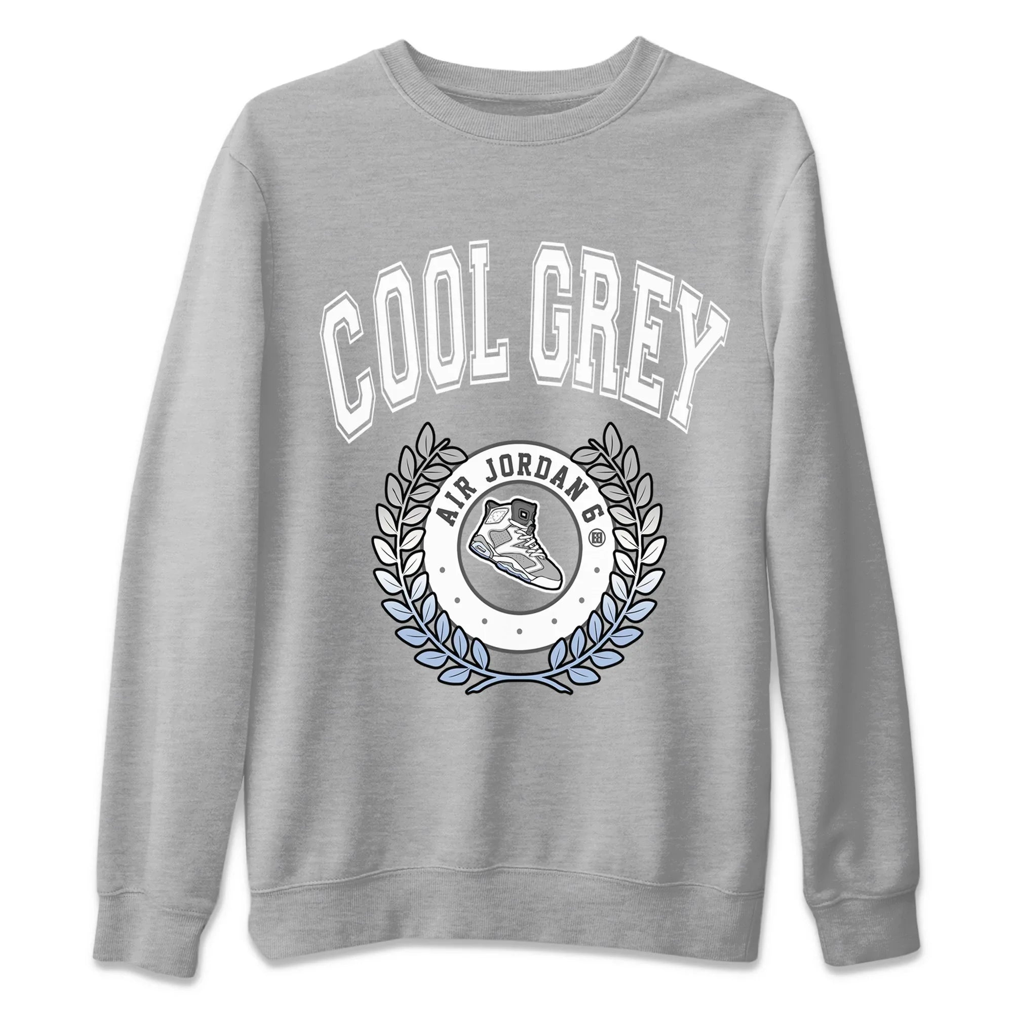 Sneaker Letter Unisex Sweater – Air Jordan 6 Cool Grey, Sneakers Matching Sweater