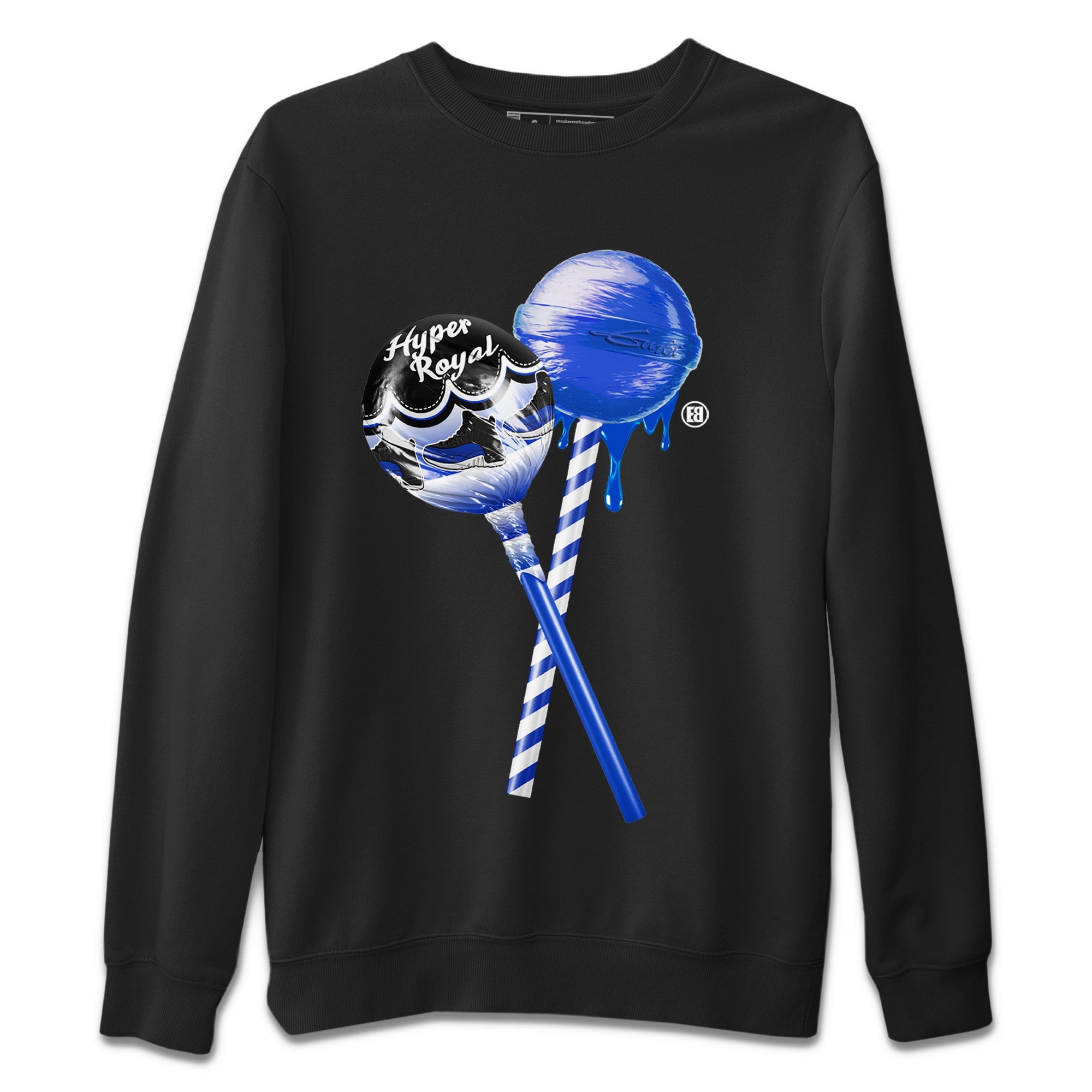 Sneaker Lollipops Unisex Sweater – Air Jordan 12 Hyper Royal, Sneakers Matching Sweater