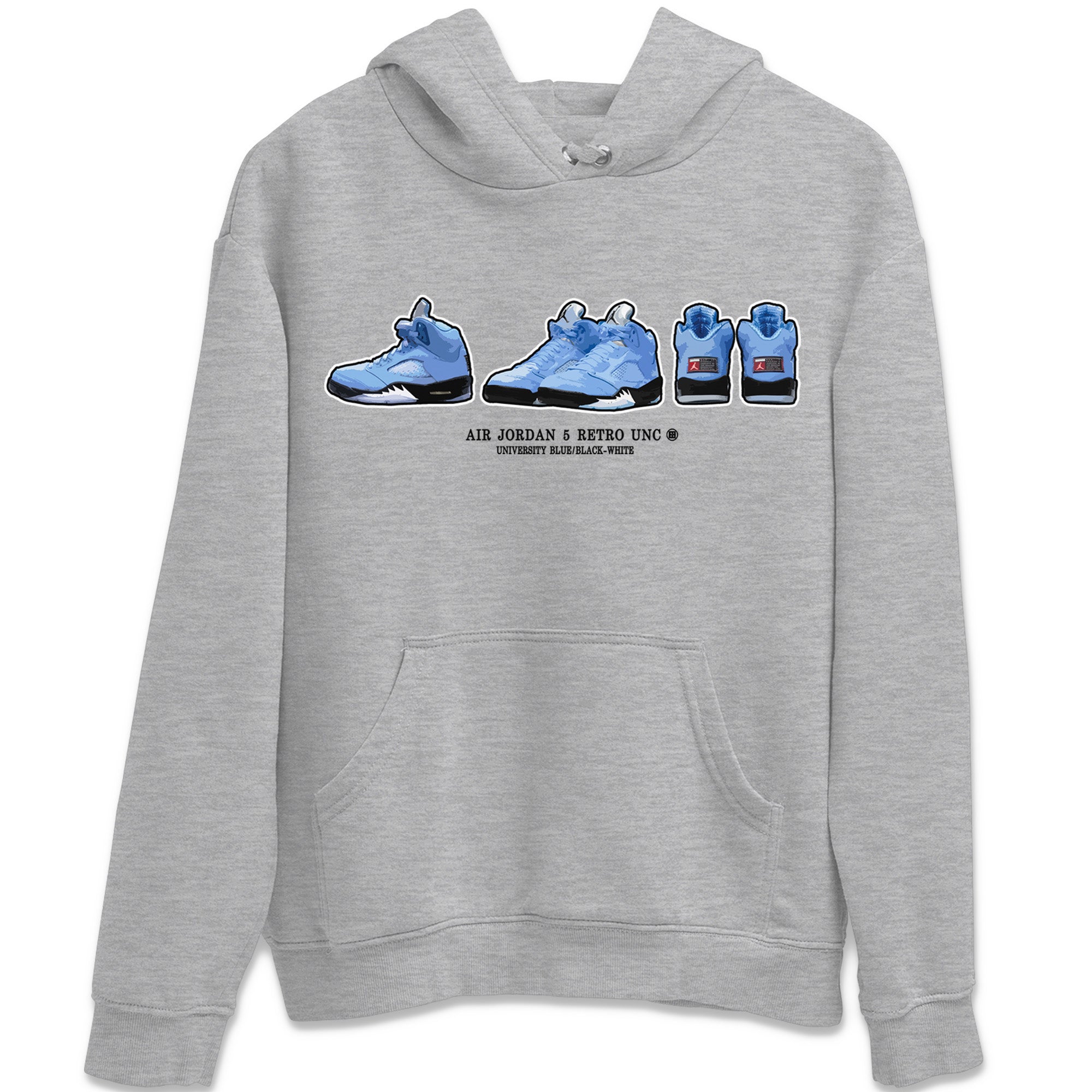Sneaker Prelude Unisex Hoodie – Air Jordan 5 UNC