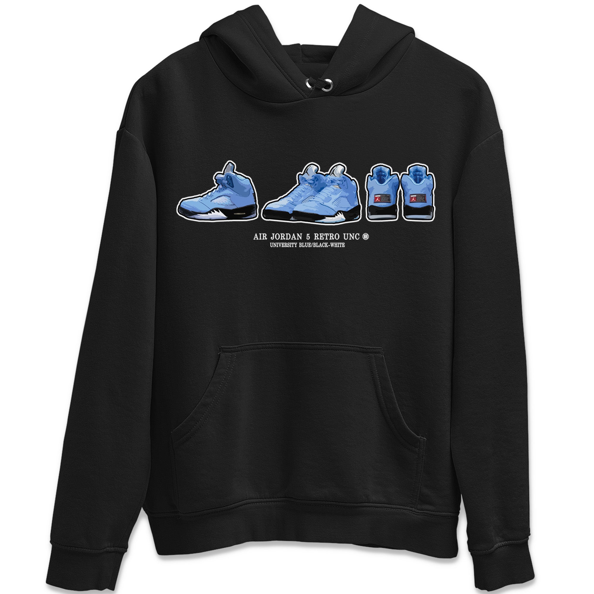 Sneaker Prelude Unisex Hoodie – Air Jordan 5 UNC