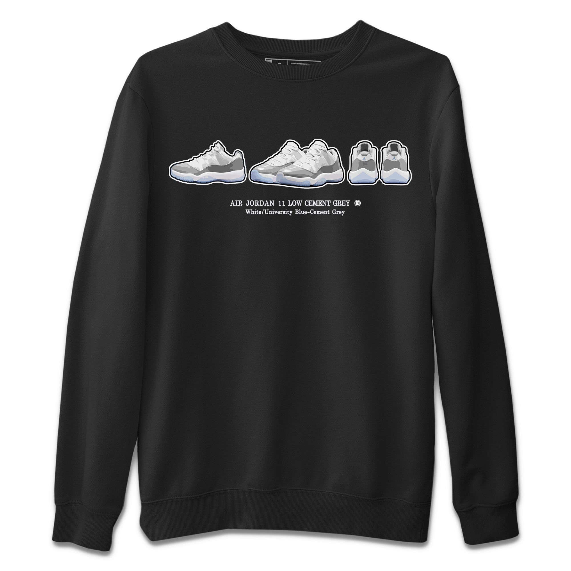 Sneaker Prelude Unisex Sweater – Air Jordan 11 White Cement, Sneakers Matching Sweater